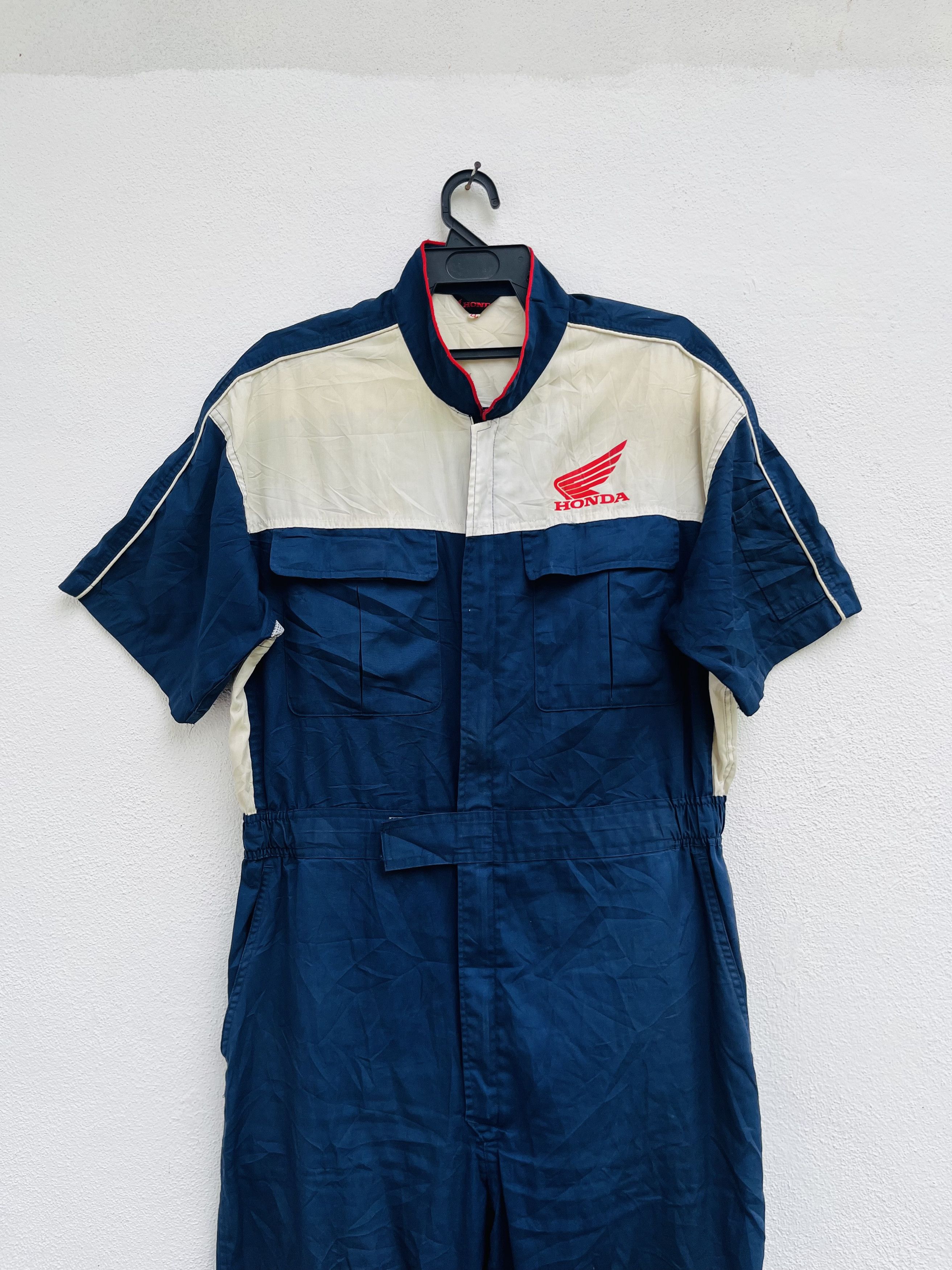 Honda Vintage Honda Motorsport Fashion Style Overall Size US 35 - 3 Thumbnail