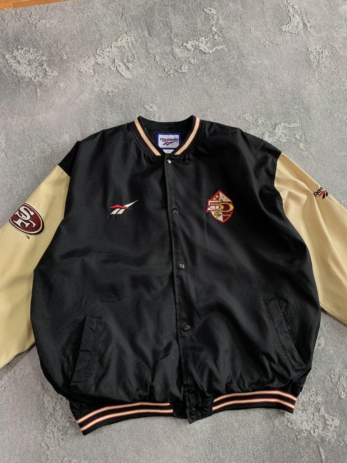 Reebok Reebok San Francisco 49ers 50th Anniversary Men Jacket sz XL Size US XL / EU 56 / 4 - 5 Thumbnail