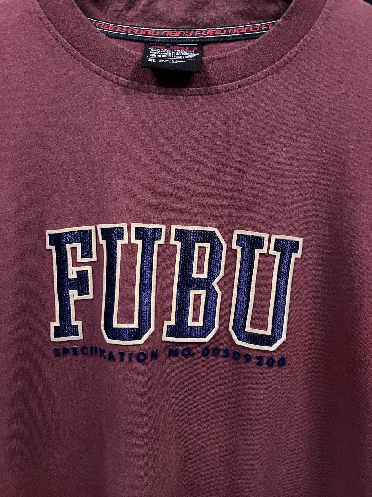 Fubu VINTAGE FUBU HIPHOP CHINOS CUTTING STYLE TSHIRT Size US XL / EU 56 / 4 - 3 Thumbnail