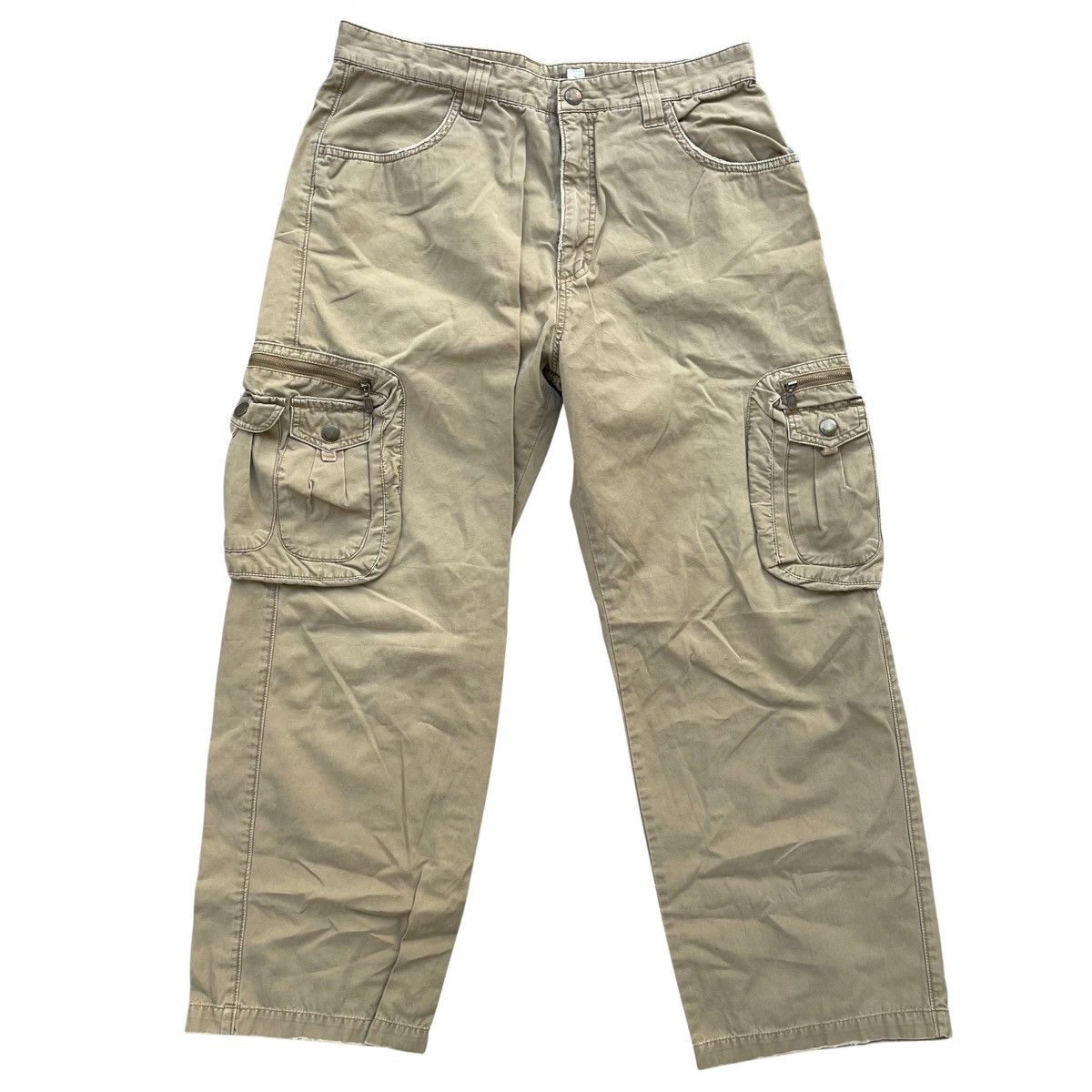 Anchor Blue Vintage Anchor Blue Cargo Pants Y2K Size 34x30 Size US 34 / EU 50 - 1 Thumbnail