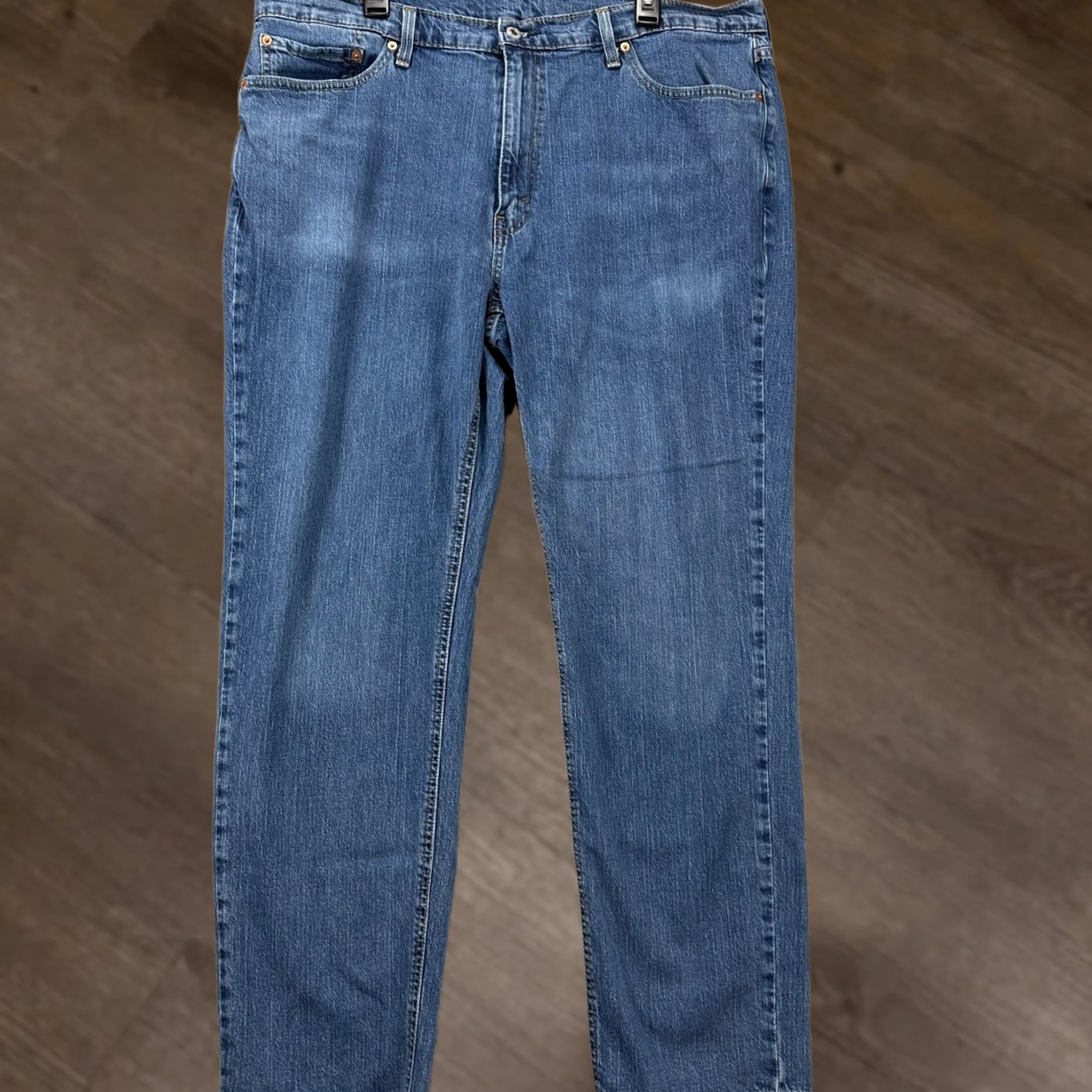Levi's Levis 541 Jeans Athletic Fit Mens 40X32 Blue Tapered Leg Stretch Red Tab Denim Size US 40 / EU 56 - 1 Thumbnail