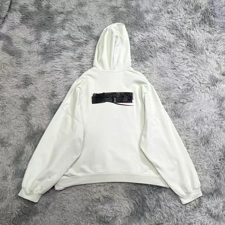 Balenciaga Balenciaga Duct Tape Letter-Print Hooded Casual Sweatshirt Size US L / EU 52-54 / 3 - 1 Thumbnail