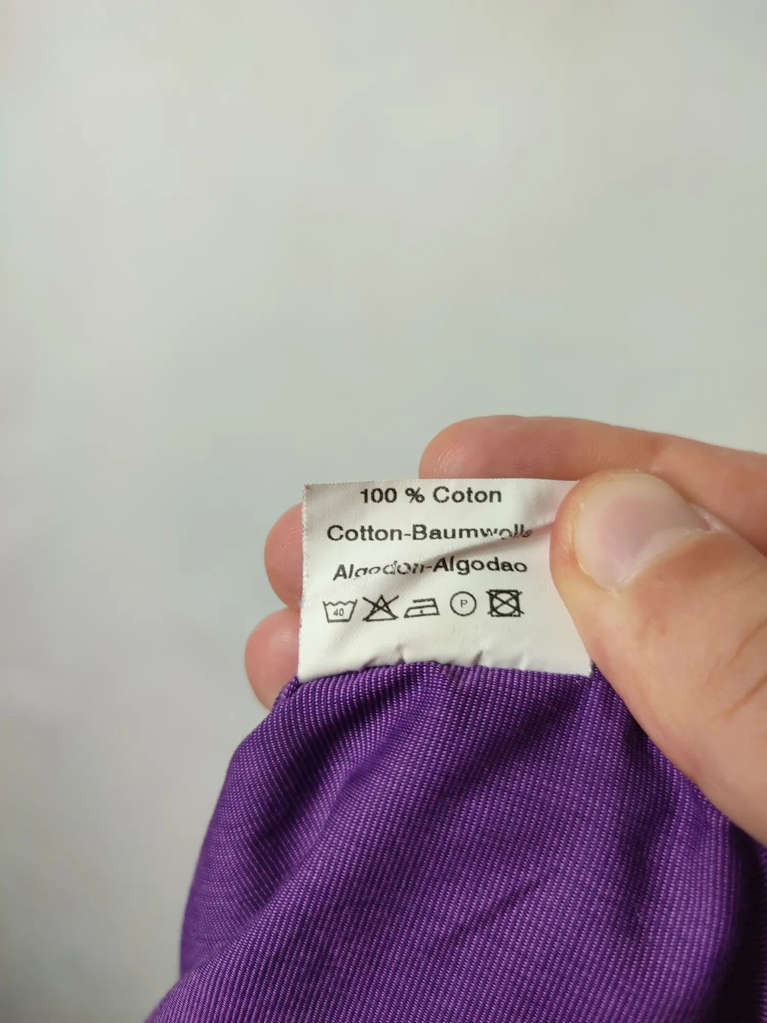 Designer × Kenzo × Vintage Kenzo Homme Purple Short sleeve button shirt Size US M / EU 48-50 / 2 - 10 Thumbnail