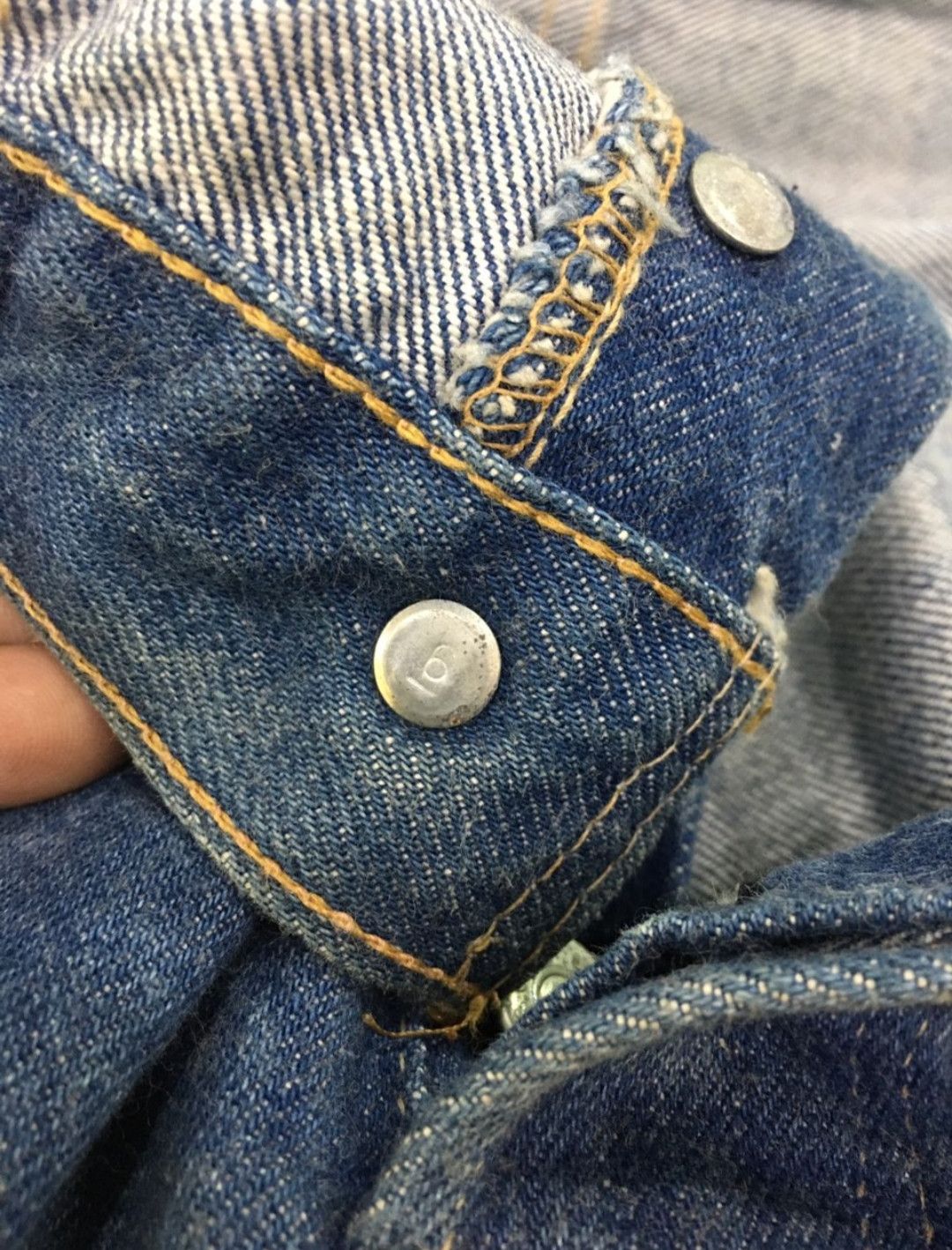 Levi's 🔥LEVI'S 501 no.6 single stitch Size US 30 / EU 46 - 3 Thumbnail