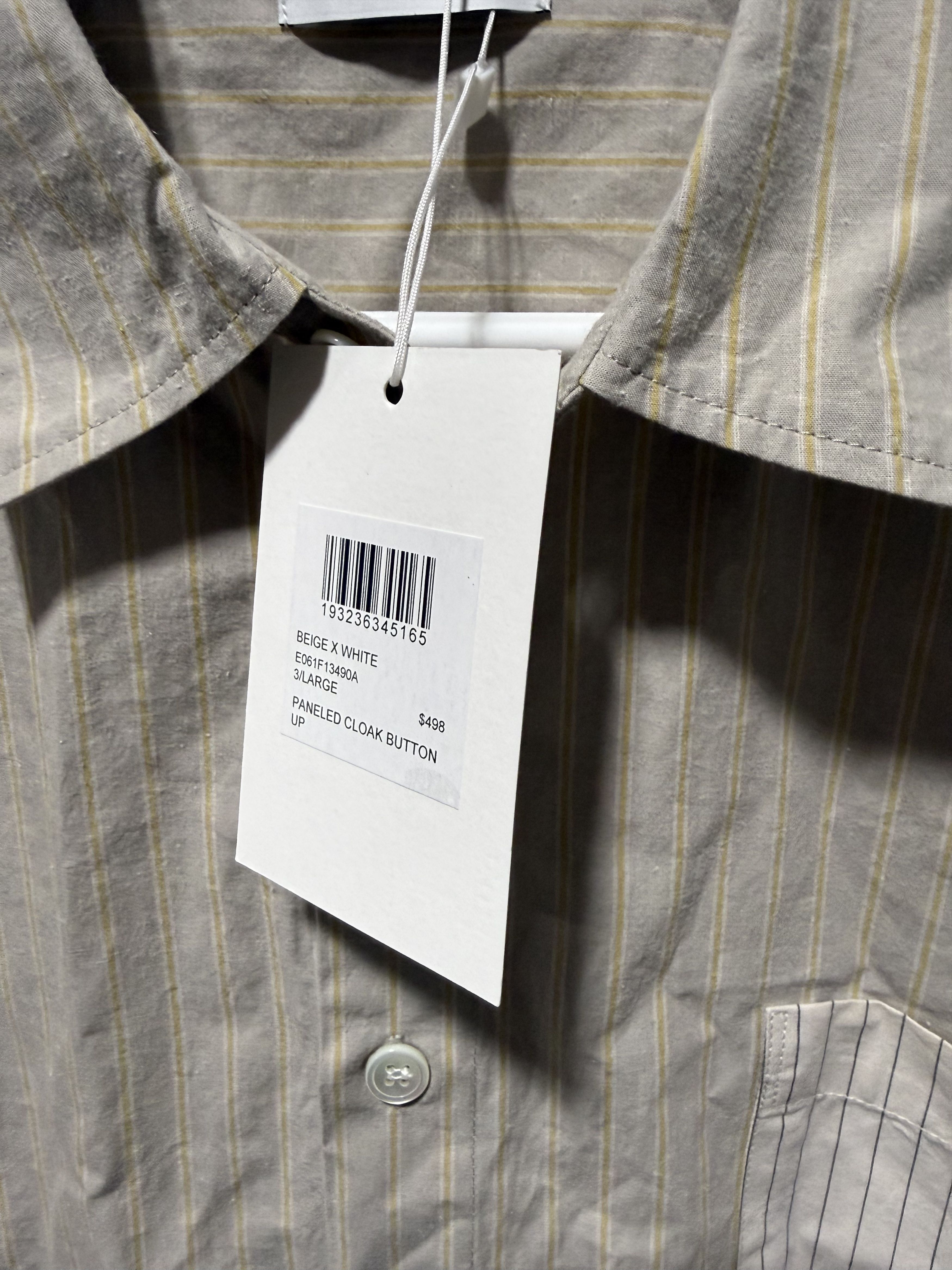 John Elliott John Elliott Paneled Cloak Shirt Size US L / EU 52-54 / 3 - 3 Thumbnail
