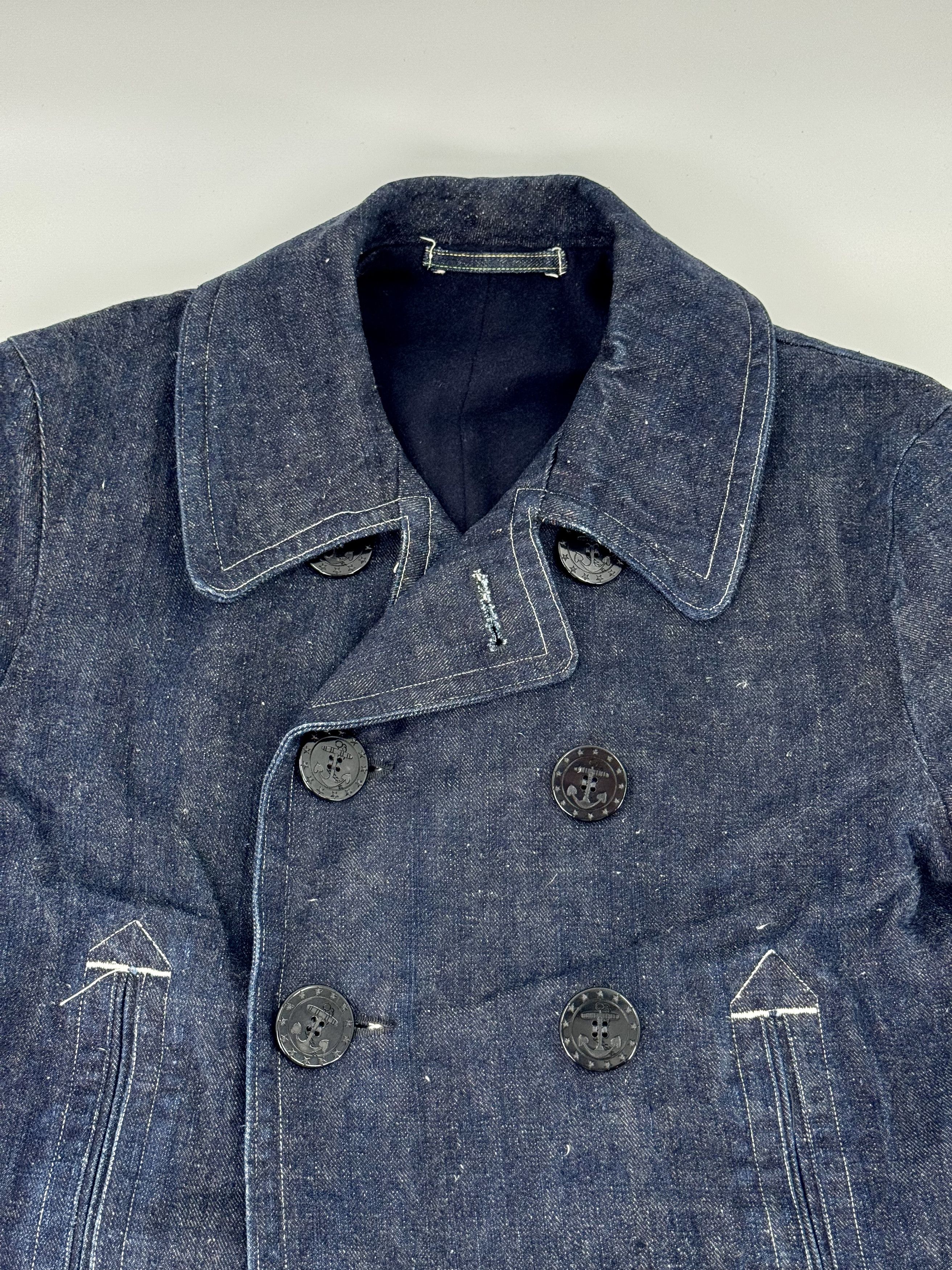 Mister Freedom × Sugar Cane Mister Freedom Sugar Cane Liberty Peacoat Selvedge Denim 40 Size US M / EU 48-50 / 2 - 2 Thumbnail