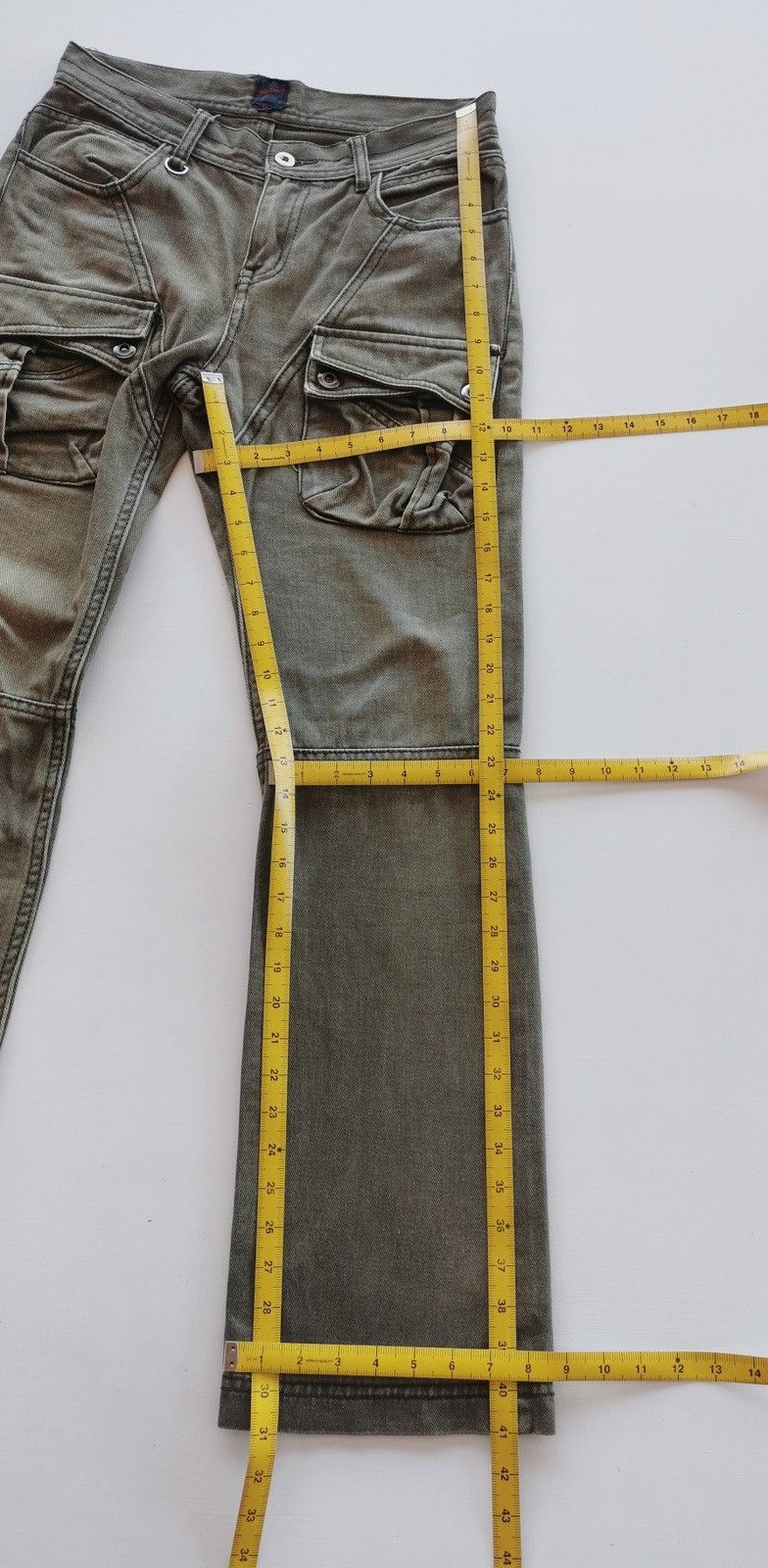 JACKROSE Bootcut Jack Rose Multipocket Cargo Jeans Size US 30 / EU 46 - 11 Thumbnail