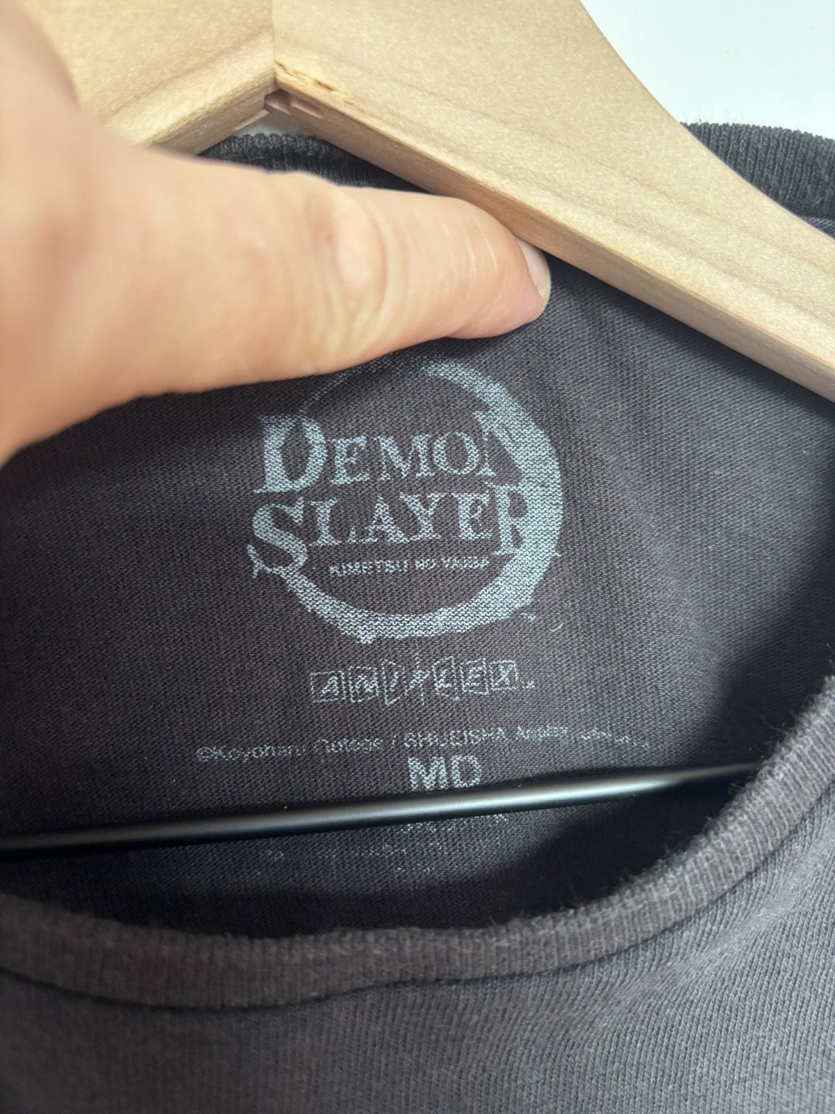 Other Demon Slayer: Kimetsu no Yaiba Graphic Black Anime Tee M Size US M / EU 48-50 / 2 - 2 Thumbnail