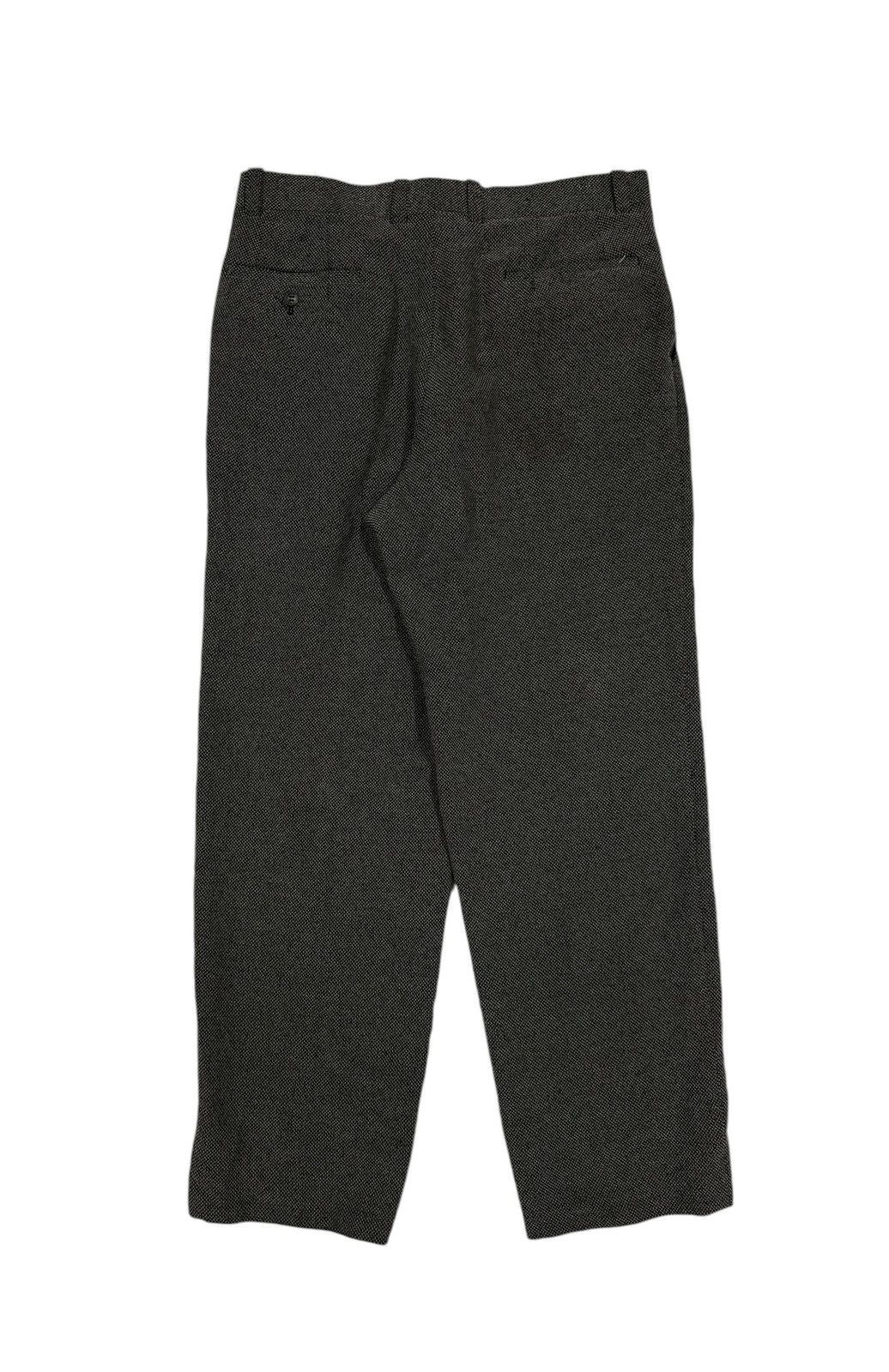 Kansai Yamamoto Vtg🔥90’s Kansai Man Casual Salt & Pepper Pants Size US 34 / EU 50 - 2 Thumbnail