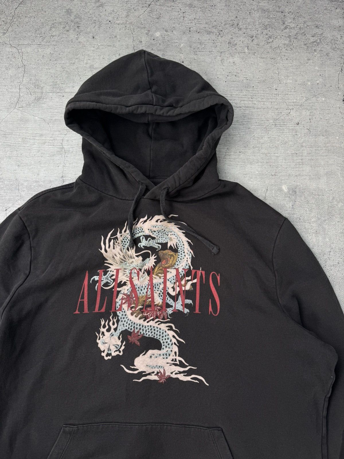 Allsaints Designer Allsaint dragon hoodie oversized Size M Size US M / EU 48-50 / 2 - 2 Thumbnail