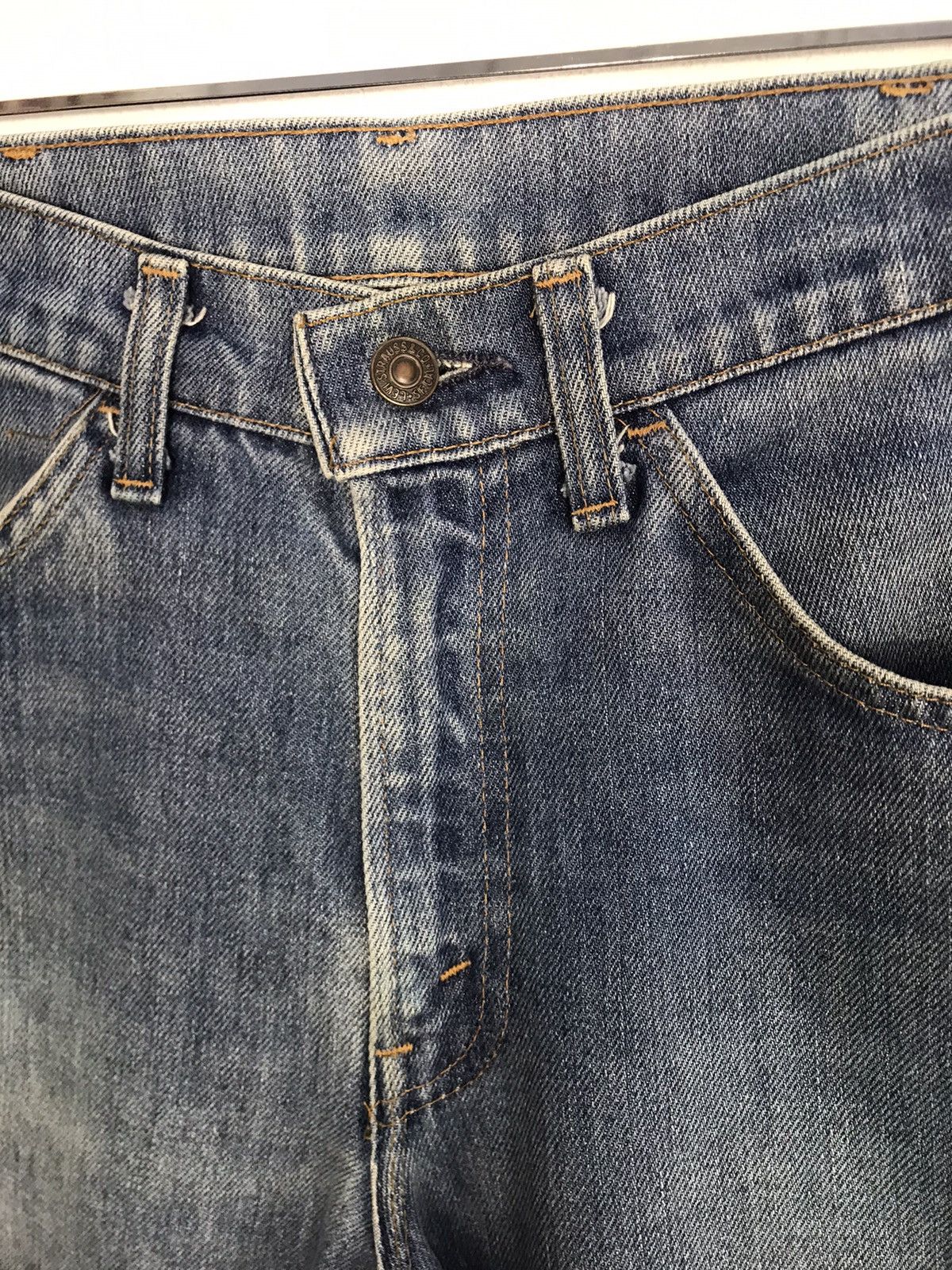 Levi's Vintage Clothing Levi's Strauss Zipper Indigo Denim Jeans Pants Orange Tab Size US 29 - 4 Thumbnail