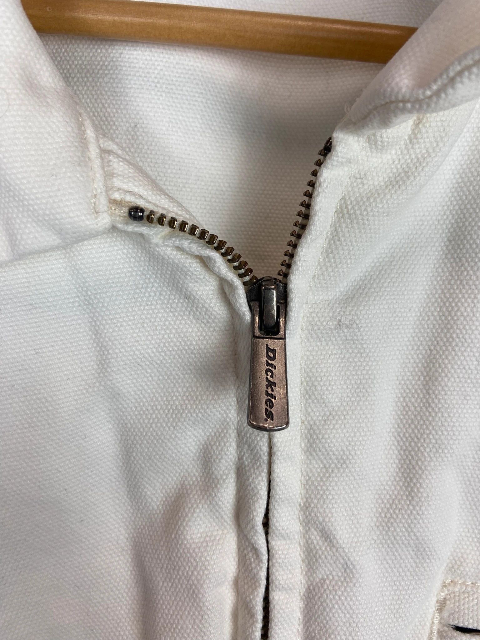 Dickies White Dickies Workwear Jacket Size L Vintage Size US L / EU 52-54 / 3 - 5 Thumbnail