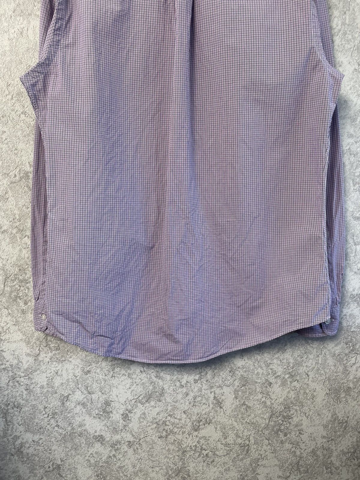Polo Ralph Lauren Vintage Polo Ralph Lauren Purple Checkered Long Sleeve Shirt Size US M / EU 48-50 / 2 - 14 Thumbnail