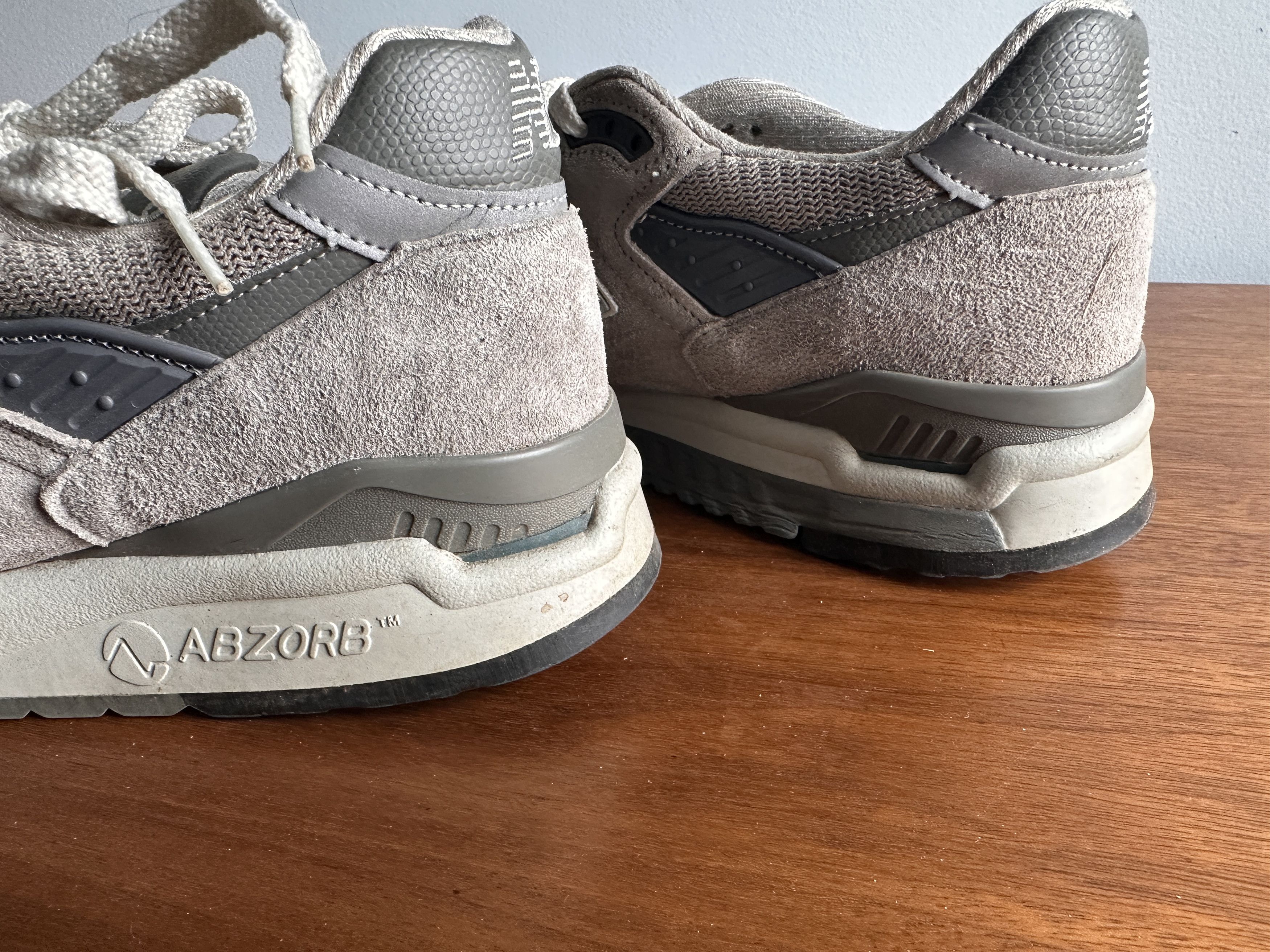New Balance New Balance M998 Grey Made In USA Size US 7.5 / EU 40-41 - 12 Thumbnail