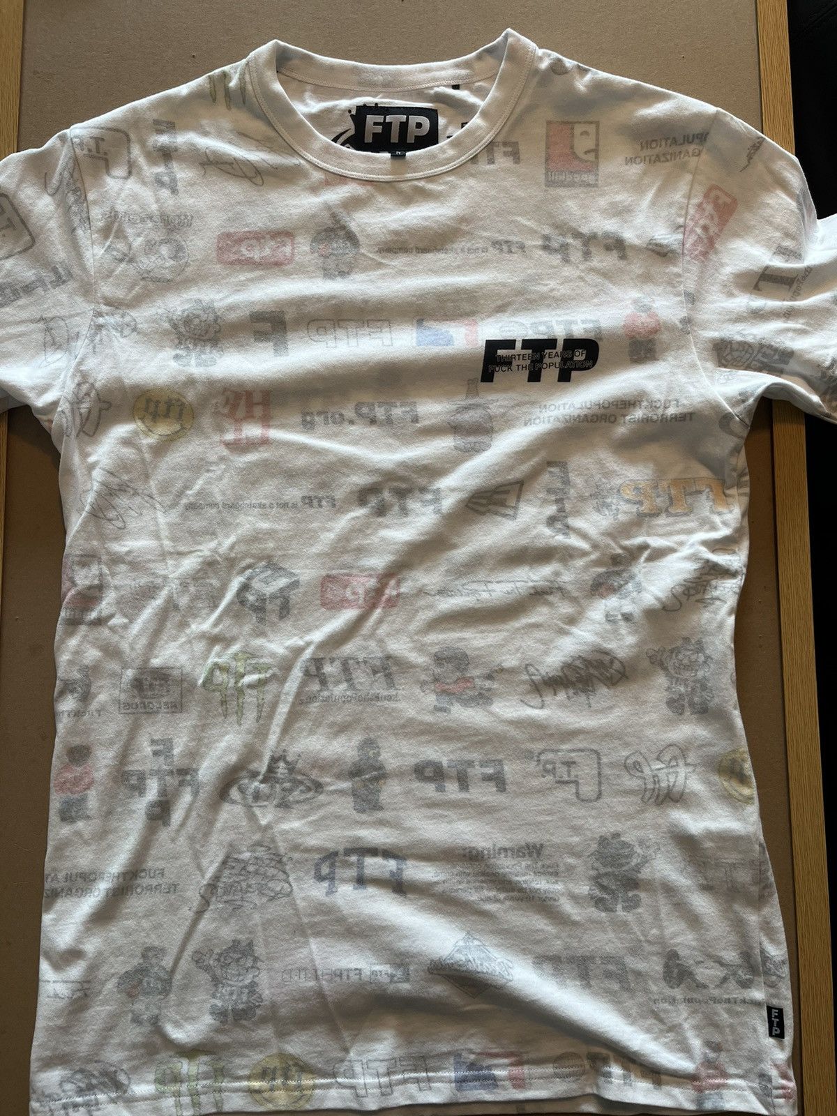 Fuck The Population FTP 13th YEAR ANNIVERSARY Size US M / EU 48-50 / 2 - 1 Thumbnail