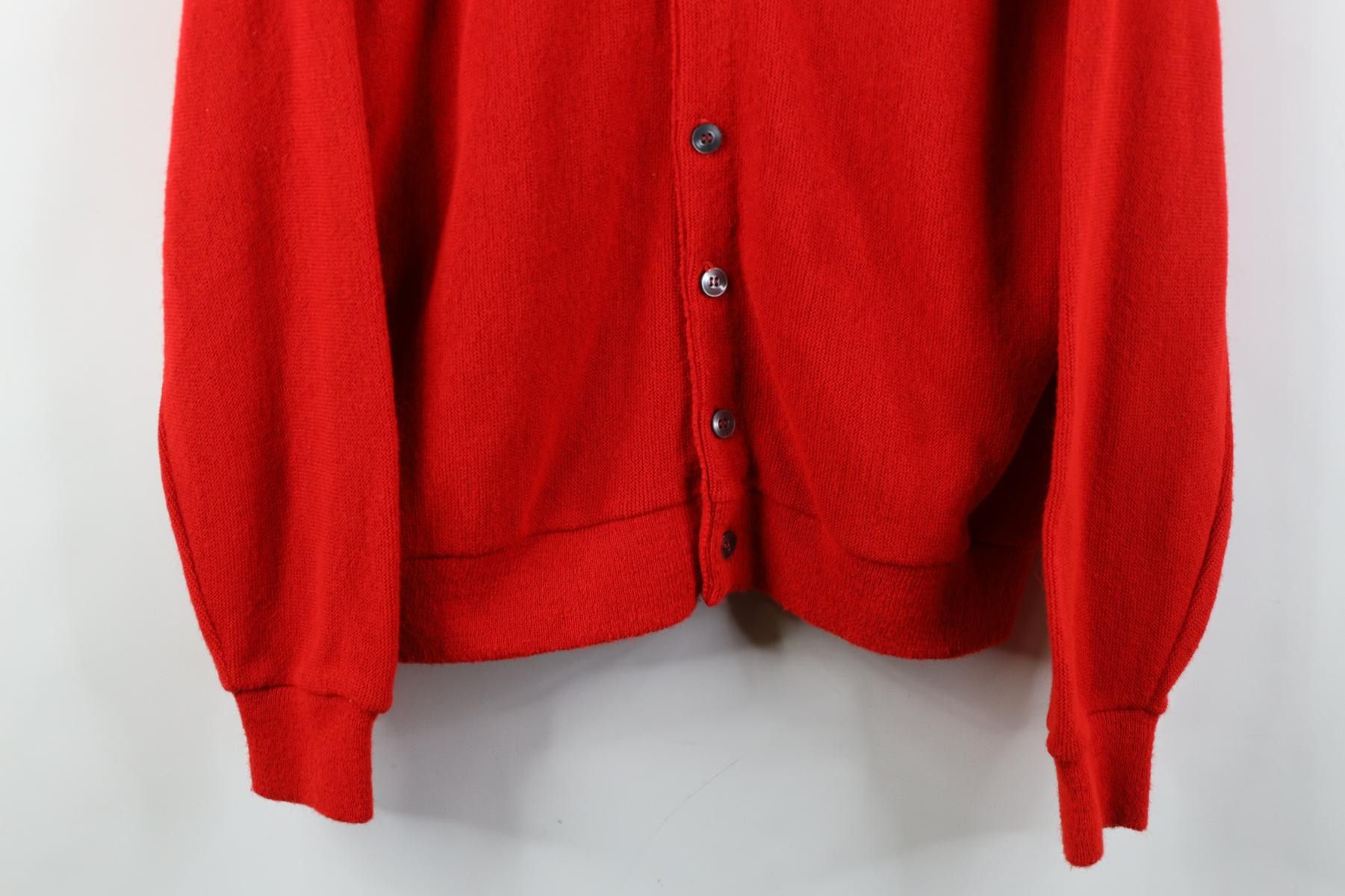 Vintage Vintage 70s Streetwear Kurt Cobain Knit Cardigan Sweater USA Size US M / EU 48-50 / 2 - 3 Thumbnail