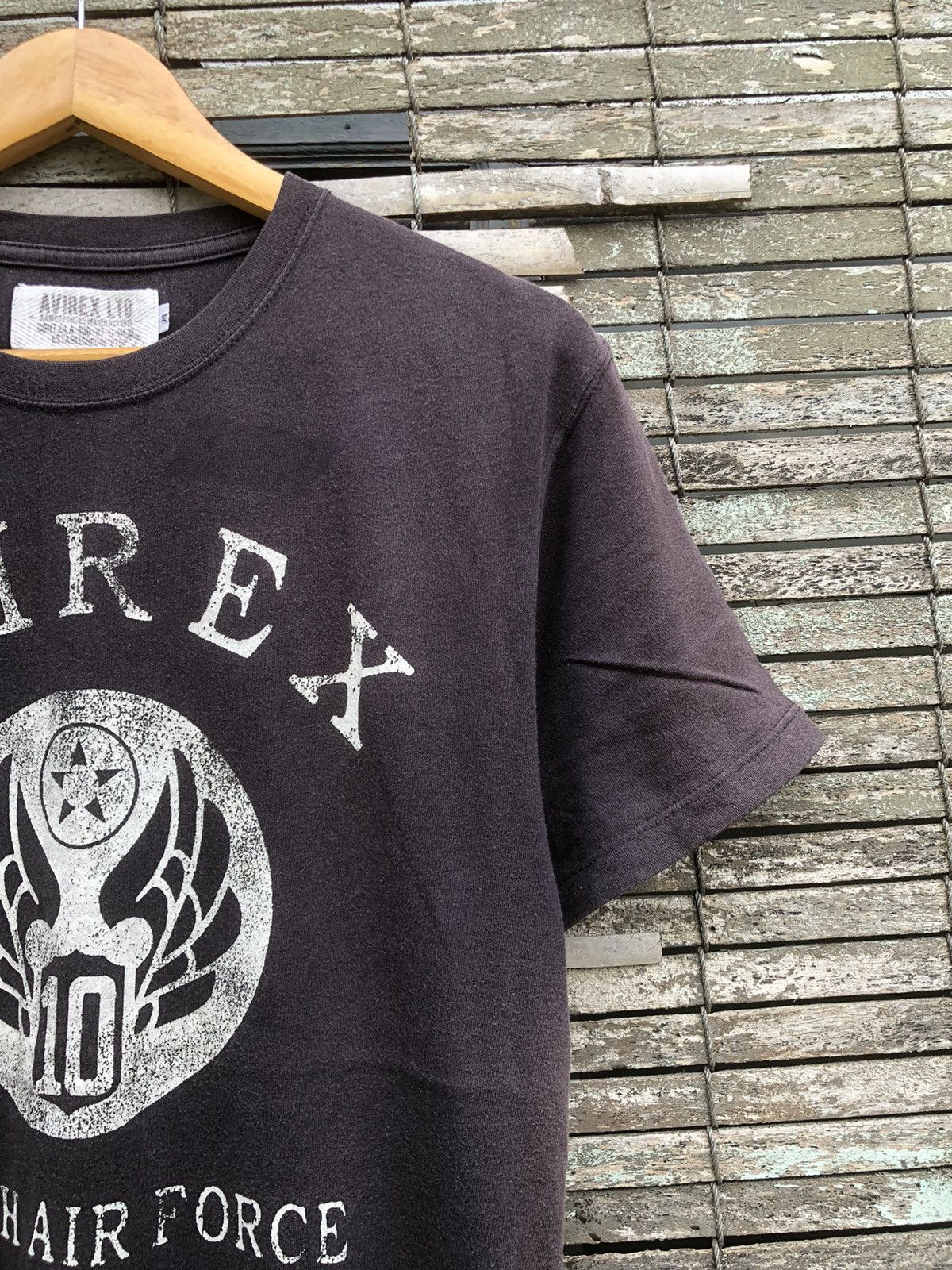 Avirex Vintage Sunfaded Avirex Tenth Air Force Big Logo Tee Size US M / EU 48-50 / 2 - 6 Thumbnail