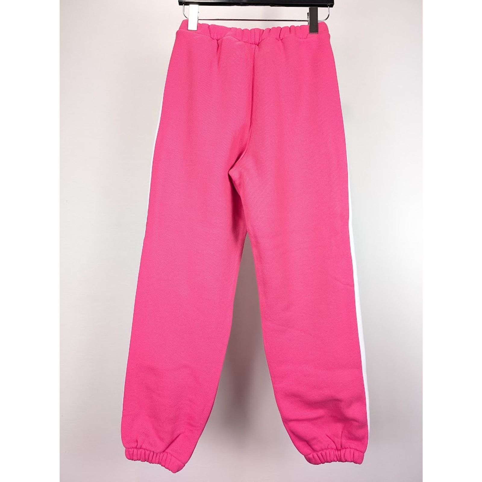 Palm Angels o1rshd1 Classic Logo Sweatpants & Joggers in Fuchsia White Size US 32 / EU 48 - 13 Thumbnail