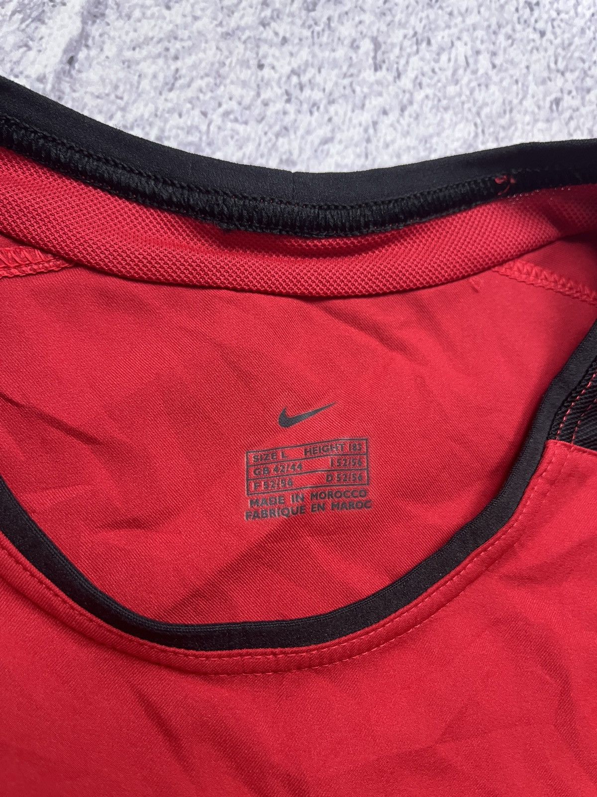 Nike Nike Manchester United 2002/2004 Home Vintage Soccer Jersey Size US L / EU 52-54 / 3 - 18 Thumbnail