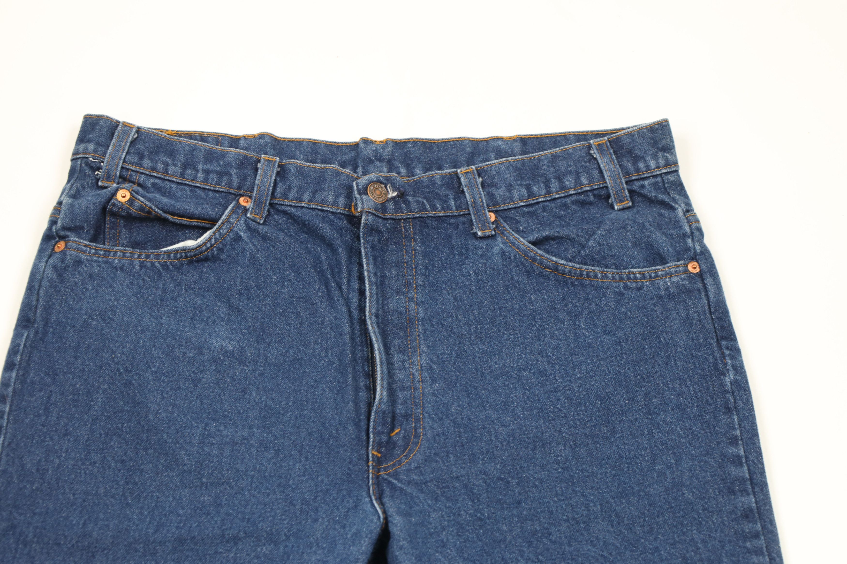 Levi's × Vintage Vintage 80s Levis 517 Orange Tab Wide Leg Denim Jeans USA Size US 36 / EU 52 - 2 Thumbnail