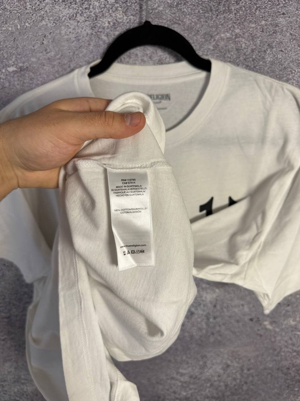 True Religion True Religion Big Logo White T-Shirt Medium Size US M / EU 48-50 / 2 - 12 Thumbnail