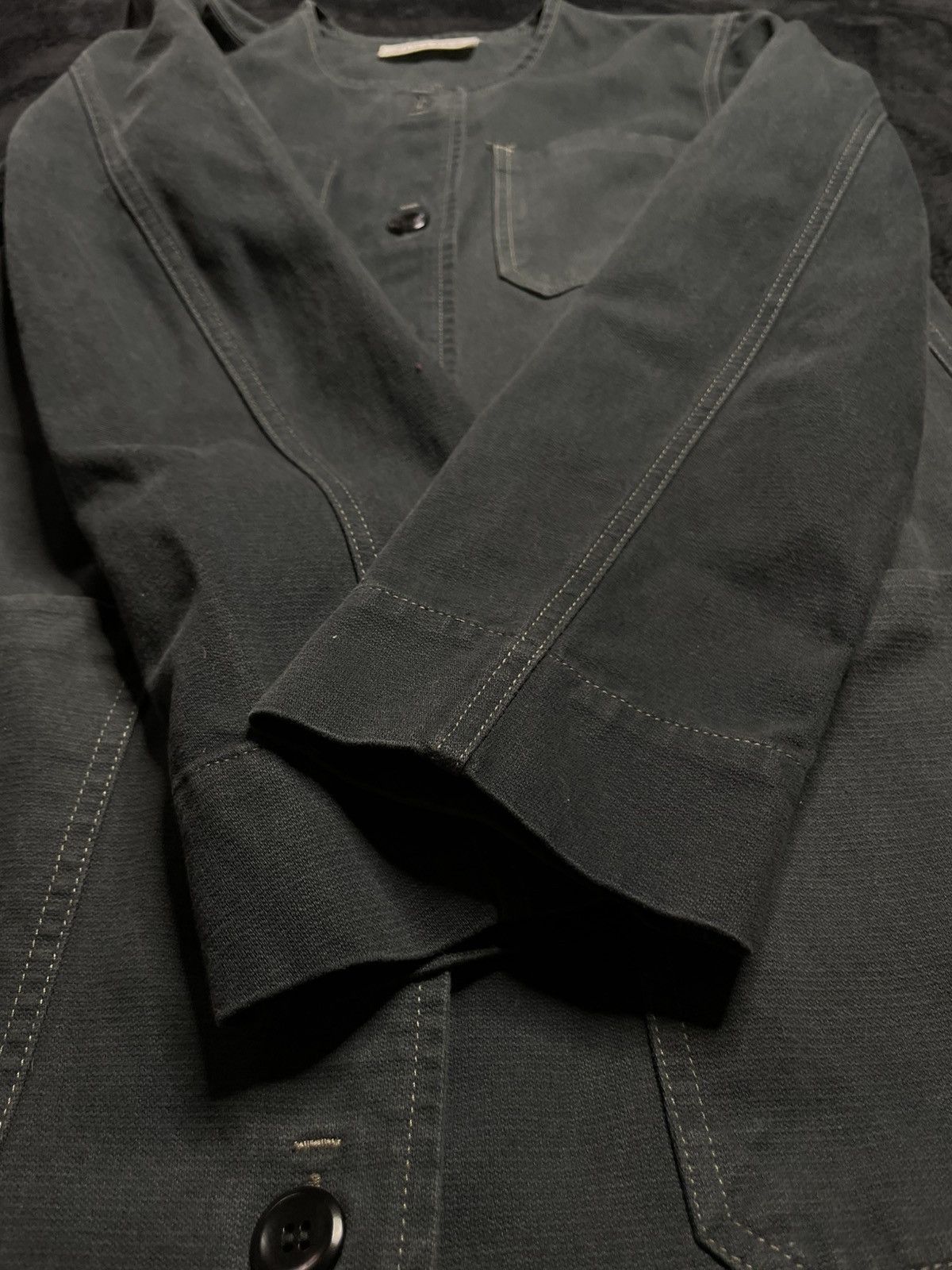 Maison Margiela Vintage 90s Maison Margiela Denim Canvas Coat Size S Size S / US 4 / IT 40 - 6 Thumbnail