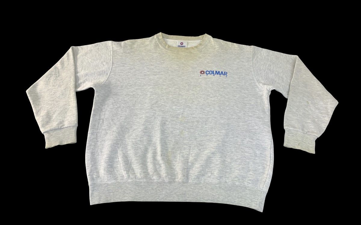 Colmar Italy Crewneck Pullover Sweatshirt Embroidery Logo