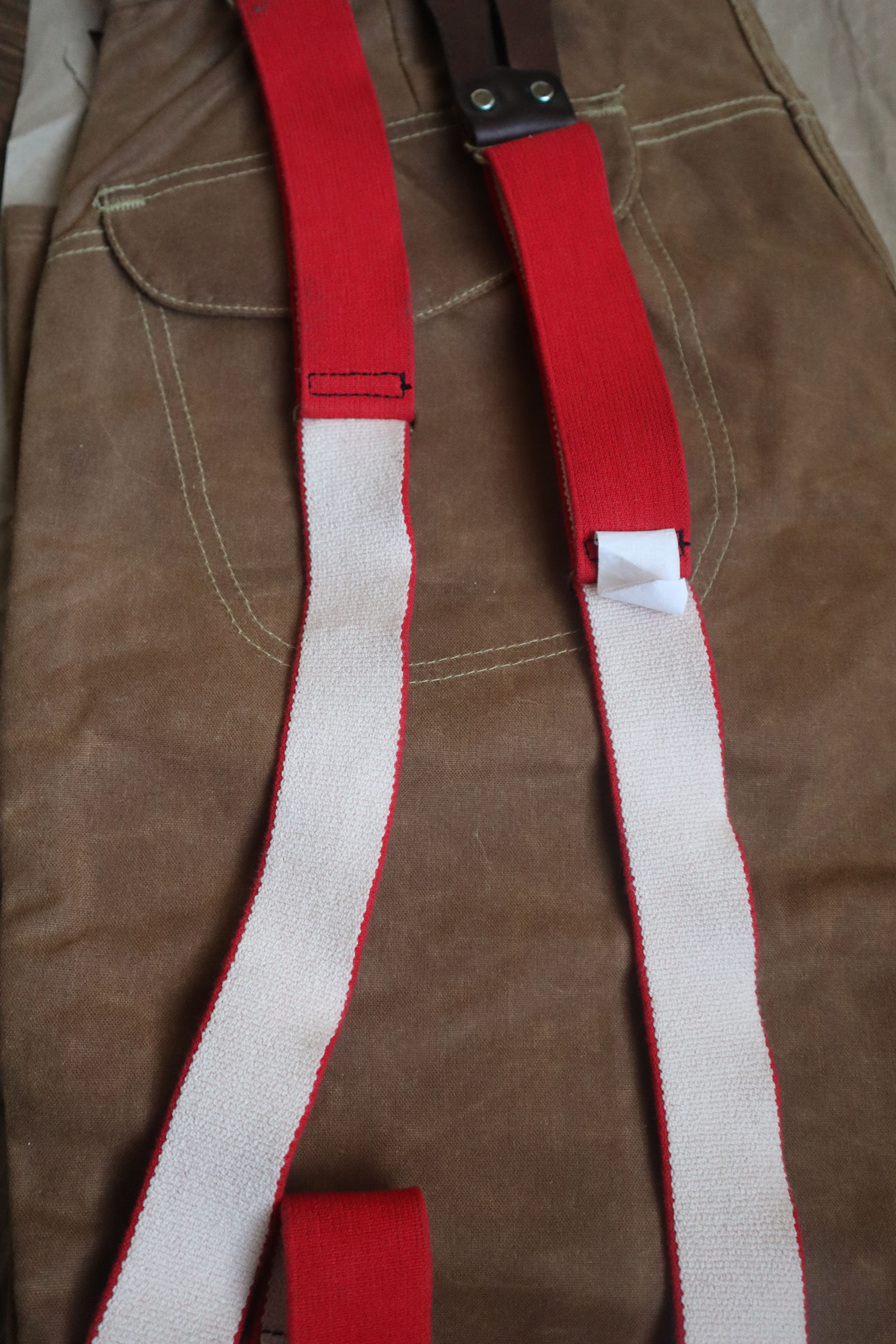 Filson double tin cloth sz36 inch waist and braces Size US 38 / EU 54 - 4 Thumbnail