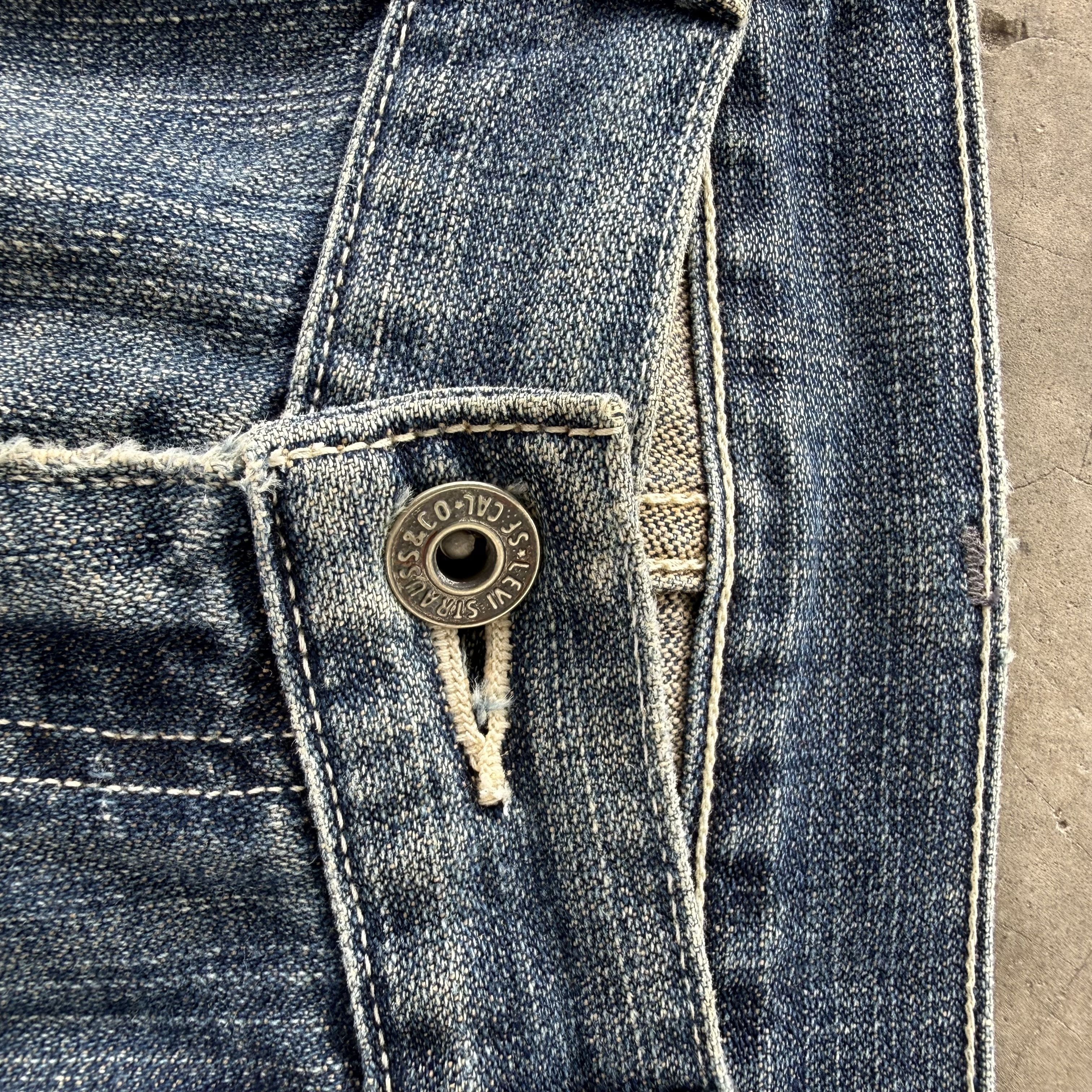 Levi's W33x28.5 Vintage Levi's 503 Rusty Denim Jean Pants Size US 33 - 7 Thumbnail