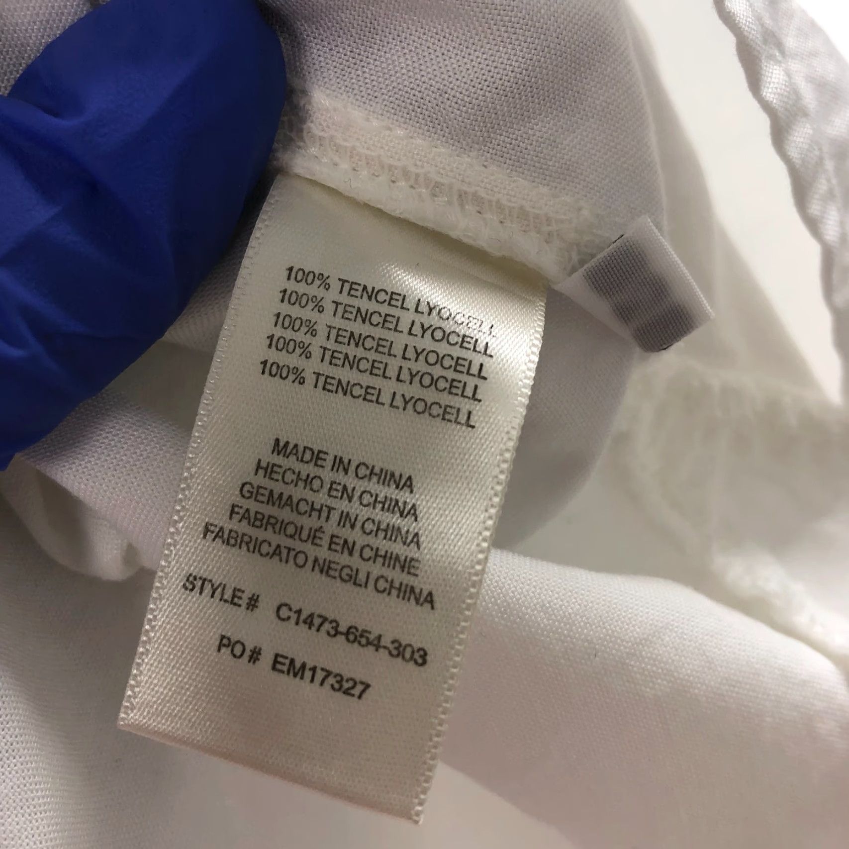 Anthropologie Cloth & Stone Shirt White Lyocell Long Sleeve Button-Up XS? Size M / US 6-8 / IT 42-44 - 7 Thumbnail