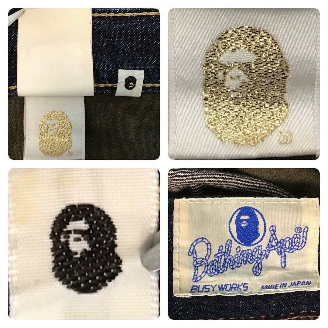 Bape BAPE STA embroidered denim shorts a bathing ape star ★size L Size US 34 / EU 50 - 8 Thumbnail