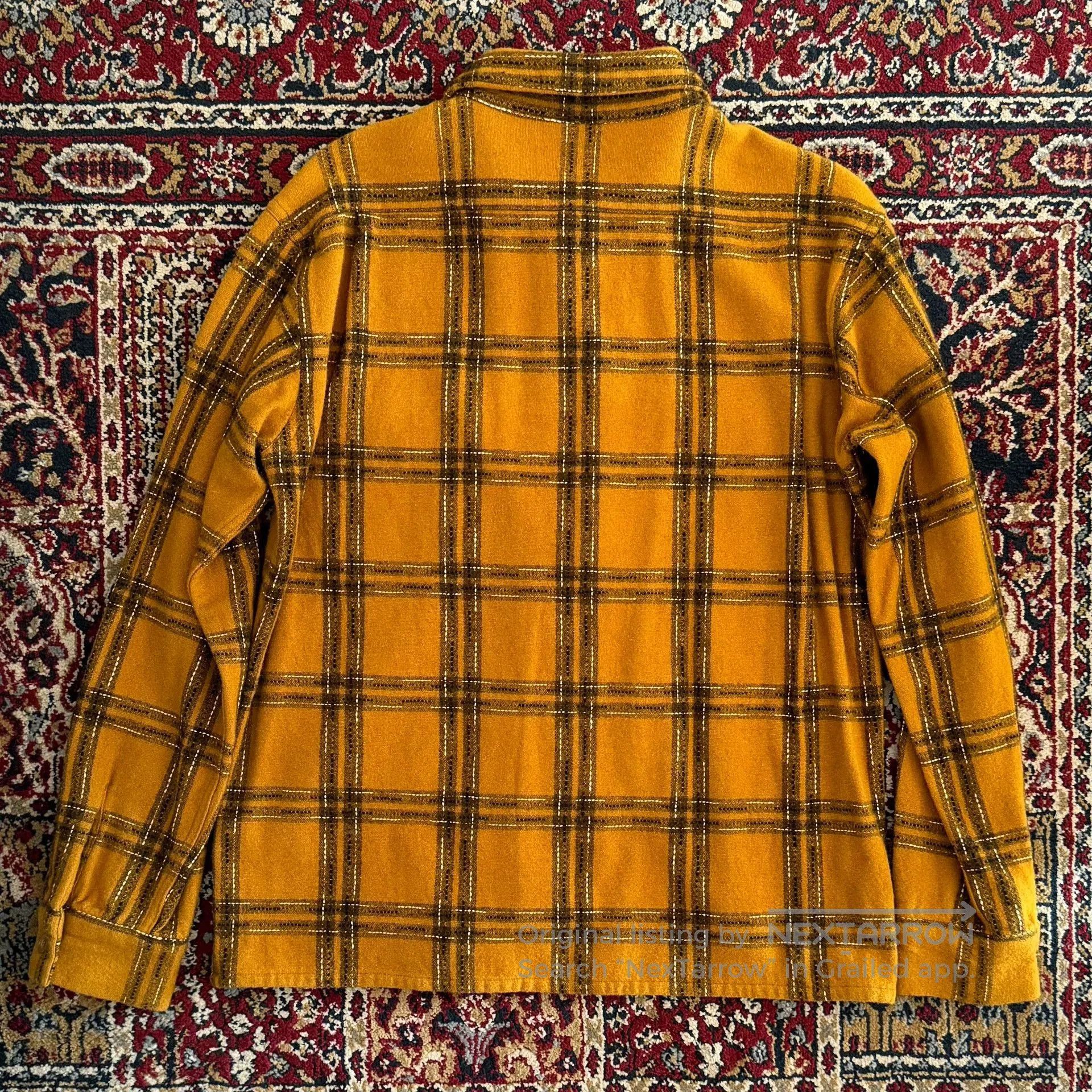 Tenderloin TENDERLOIN Wool Plaid Shirt Jacket. Size US S / EU 44-46 / 1 - 3 Thumbnail