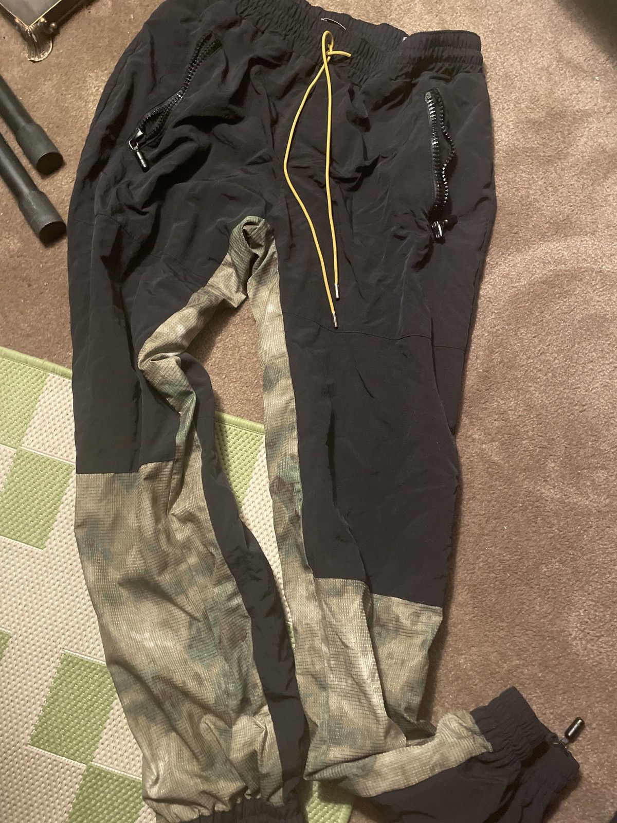 Rhude RHUDE Colorblock Pattern Joggers Size US 31 - 8 Thumbnail