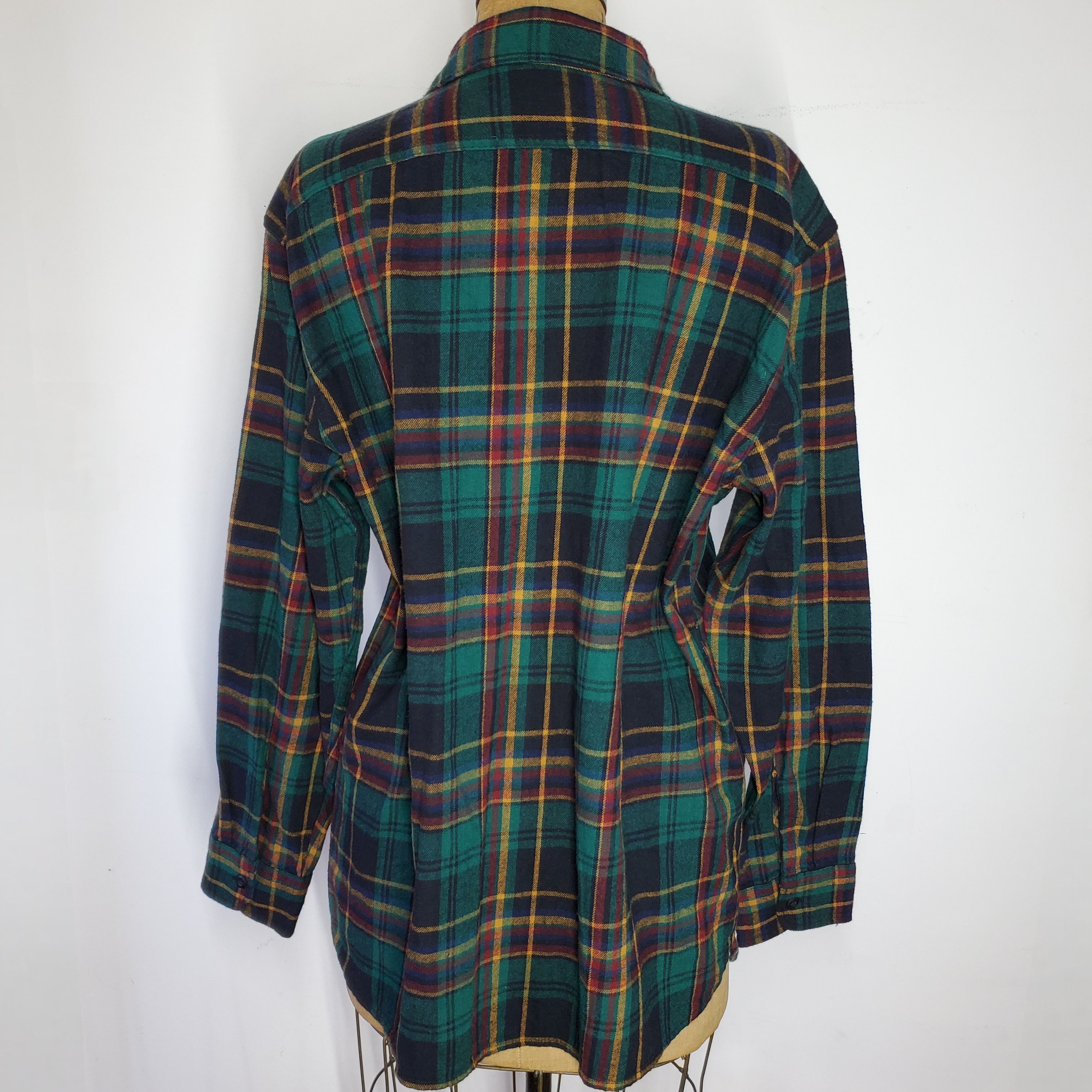 Levi's Levi's Men's L Button Down Flannel Shirt Worker Relaxed Size US L / EU 52-54 / 3 - 6 Thumbnail