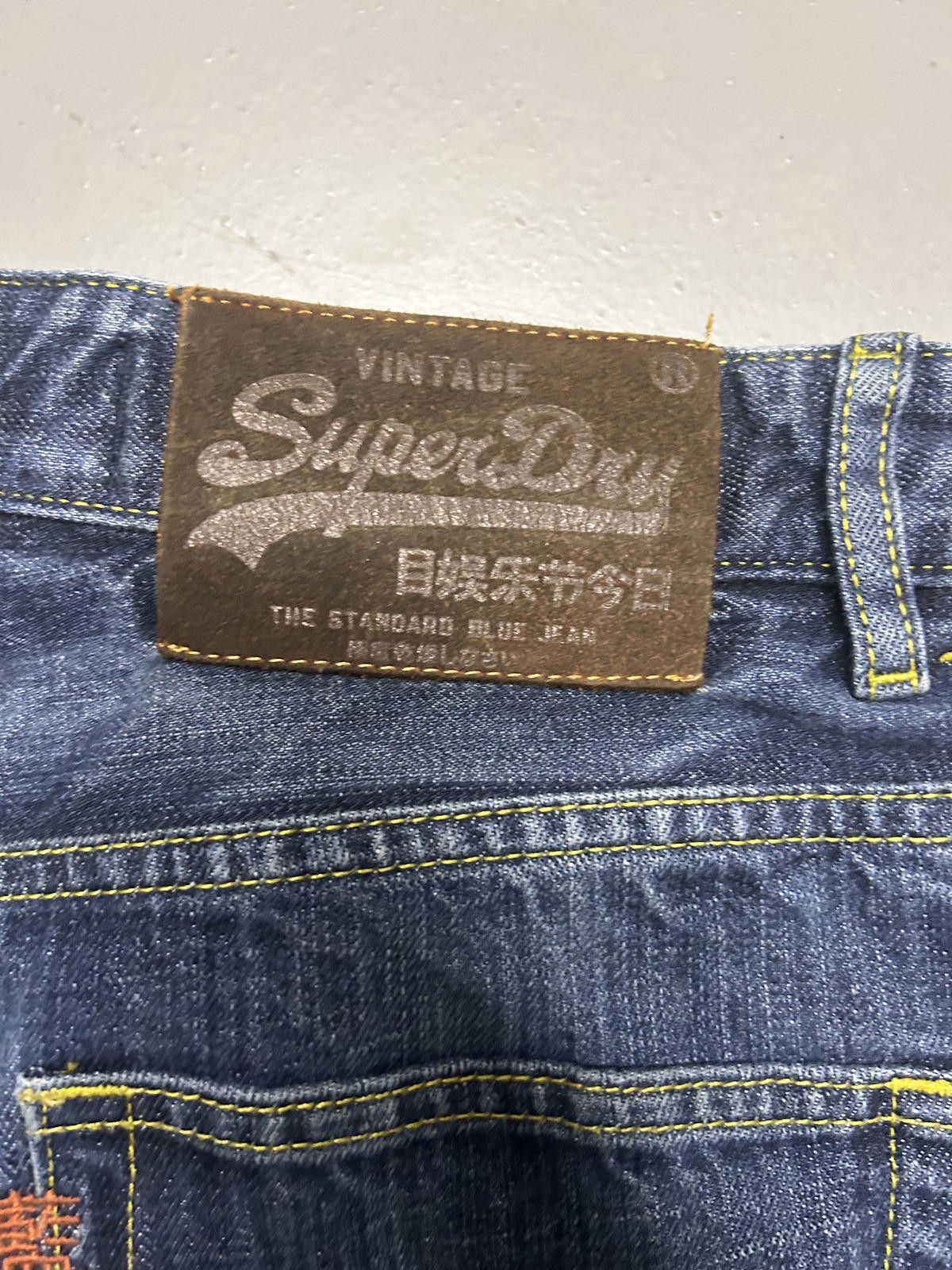 Superdry Superdry The Standard Blue Jeans - Classic Fit Size US 34 / EU 50 - 6 Thumbnail