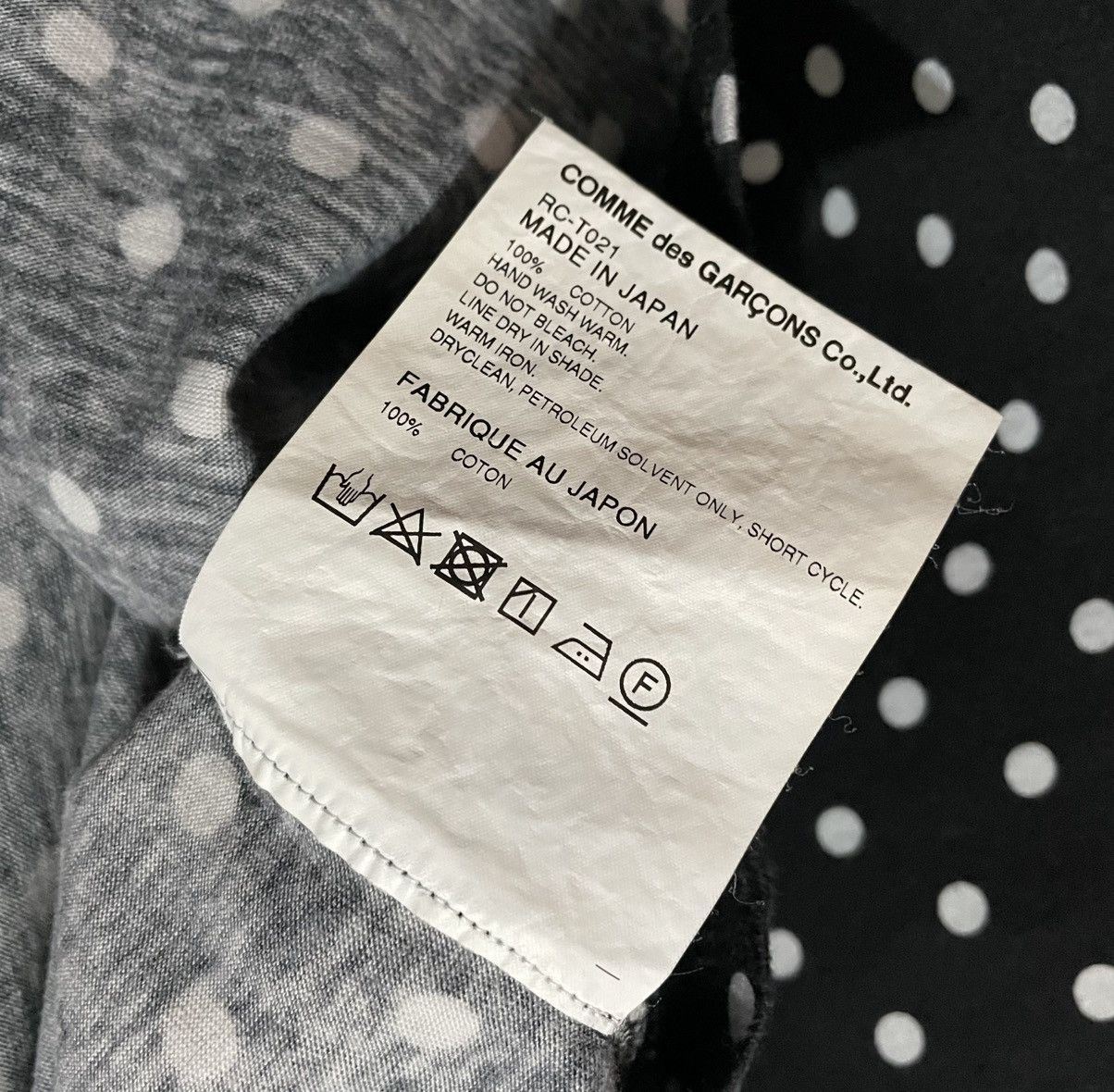 Comme des Garcons COMME DES GARÇONS POLKADOT BLOUSE Size M / US 6-8 / IT 42-44 - 12 Thumbnail