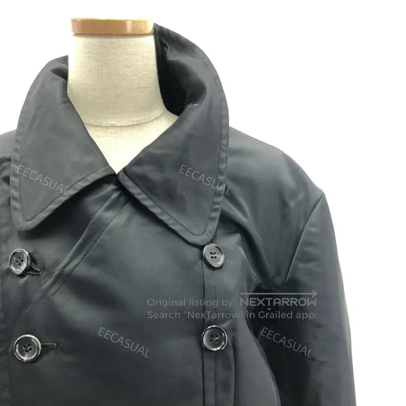 Comme des Garcons Comme Des Garcons Reconstructed pleated long coat, Black a Size XS / US 0-2 / IT 36-38 - 8 Thumbnail