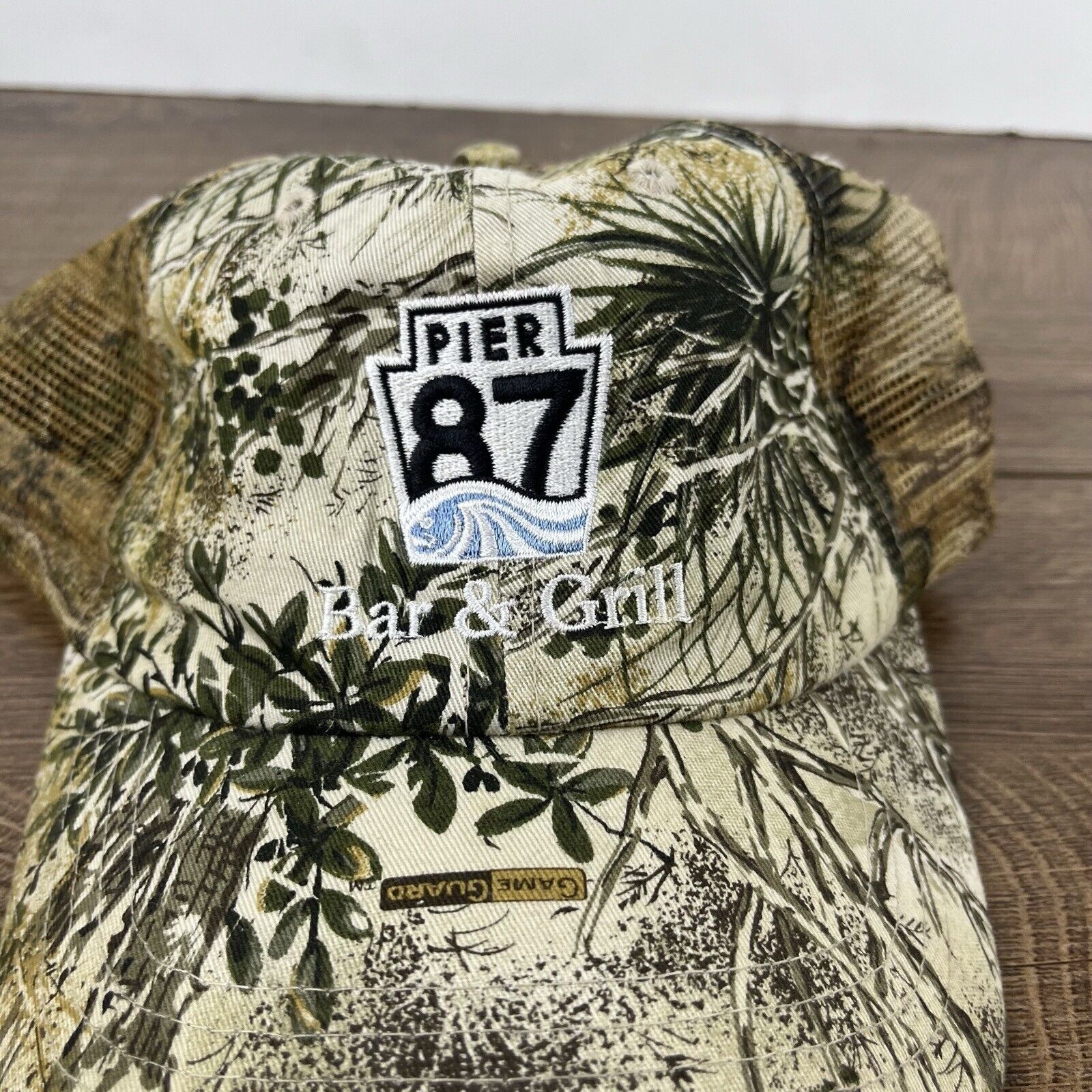 Other Pier 87 Bar and Grill Hat Camo Green Hat Adjustable Hat Camo Size ONE SIZE - 5 Thumbnail