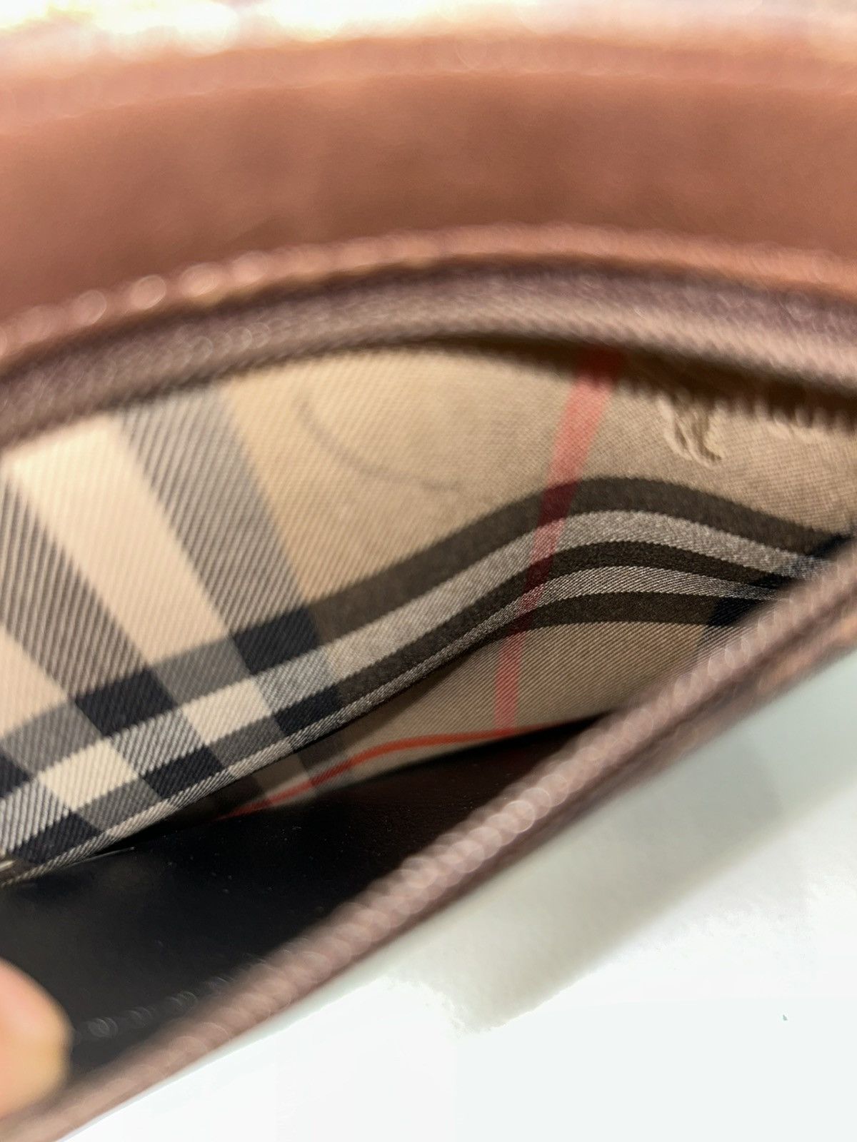 Burberry Vintage Burberry Nova Check Clutch Bag Wristlet Size ONE SIZE - 4 Thumbnail