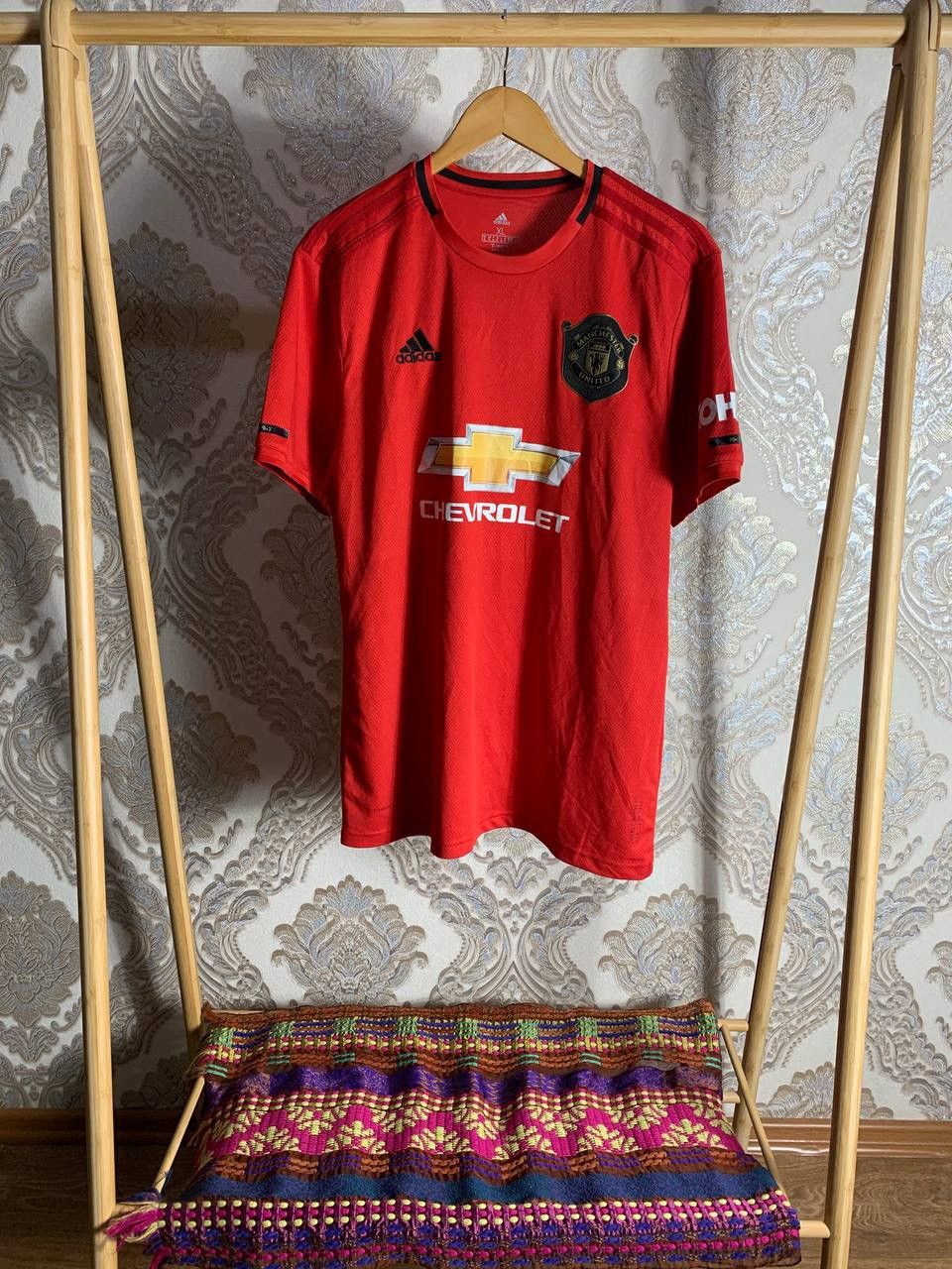 Adidas × Vintage VERY RARE ADIDAS FC MANCHESTER UNITED ENGLAND SOCCER JERSEY Size US XL / EU 56 / 4 - 1 Thumbnail