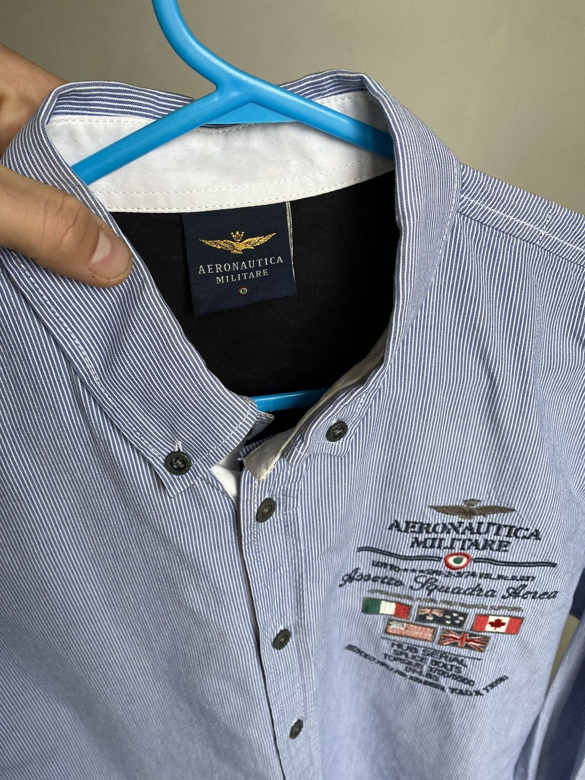 Aeronautica Militare Aeronautica Militare pilot shirt button down Size US L / EU 52-54 / 3 - 6 Thumbnail