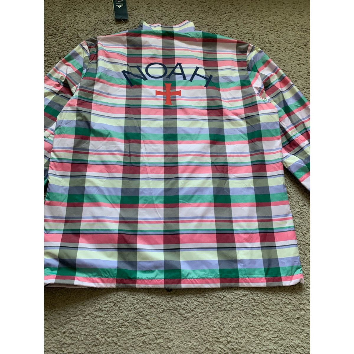 Adidas × Noah NOAH X ADIDAS LOGO PLAID TECH TRACK JACKET Size US L / EU 52-54 / 3 - 10 Thumbnail