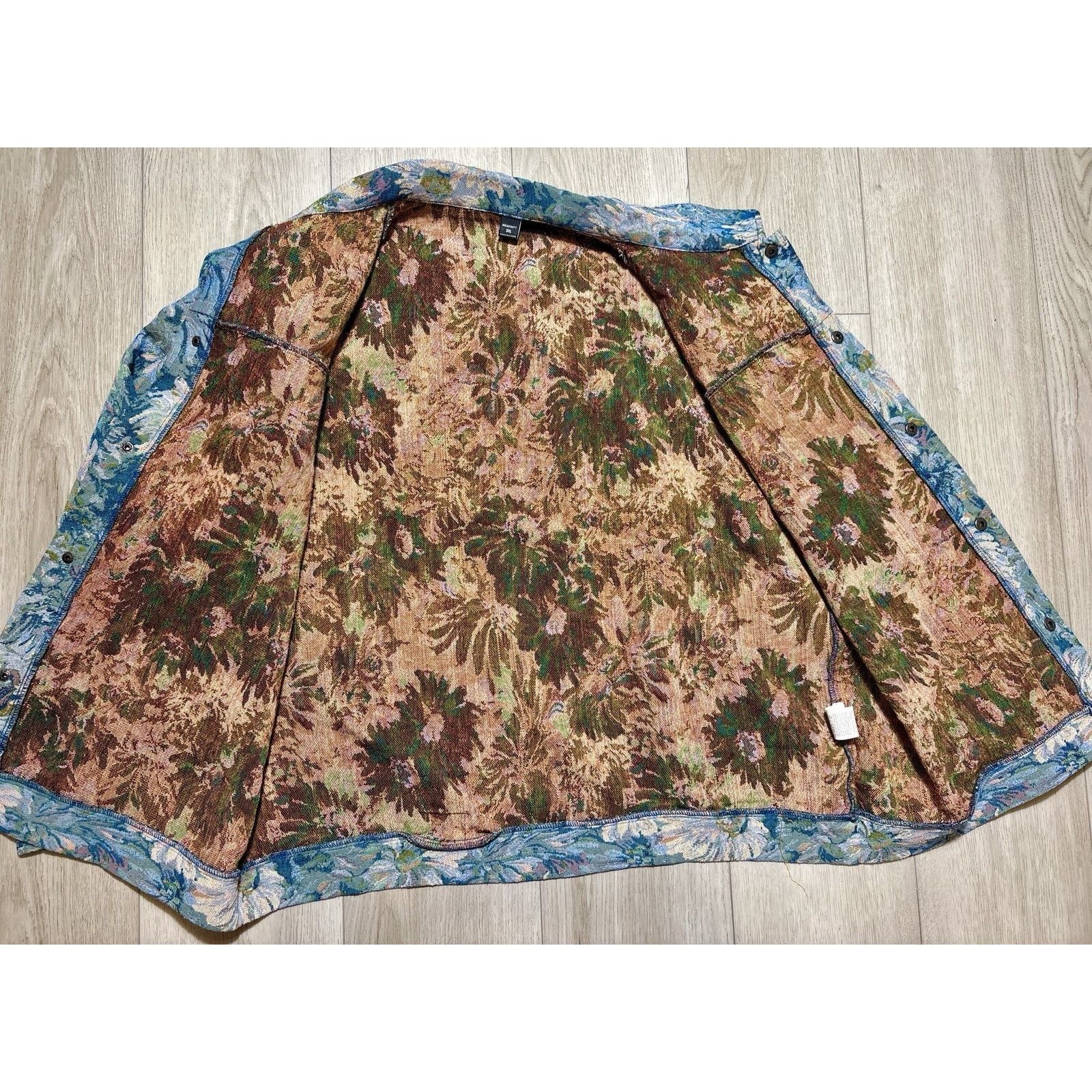 Other MANFINITY Floral Tapestry Jacket 3XL Western Oversized Size US XXL / EU 58 / 5 - 4 Thumbnail