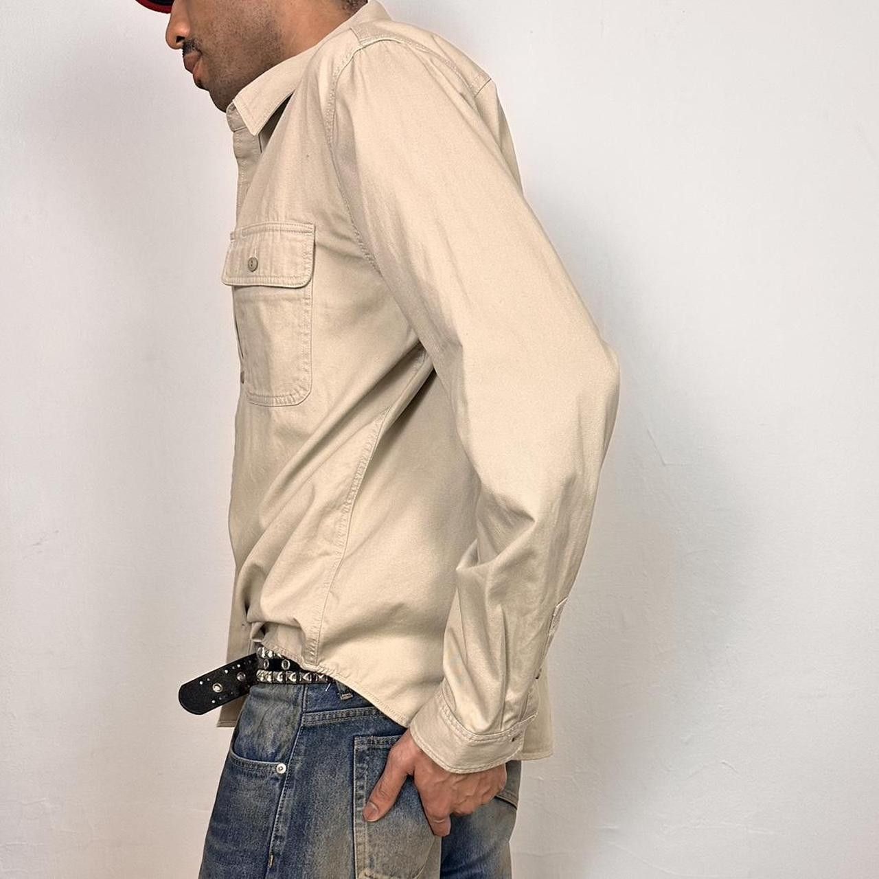 Bdg BDG Tan Button Safari Button Up Shirt - Large Size US L / EU 52-54 / 3 - 2 Thumbnail