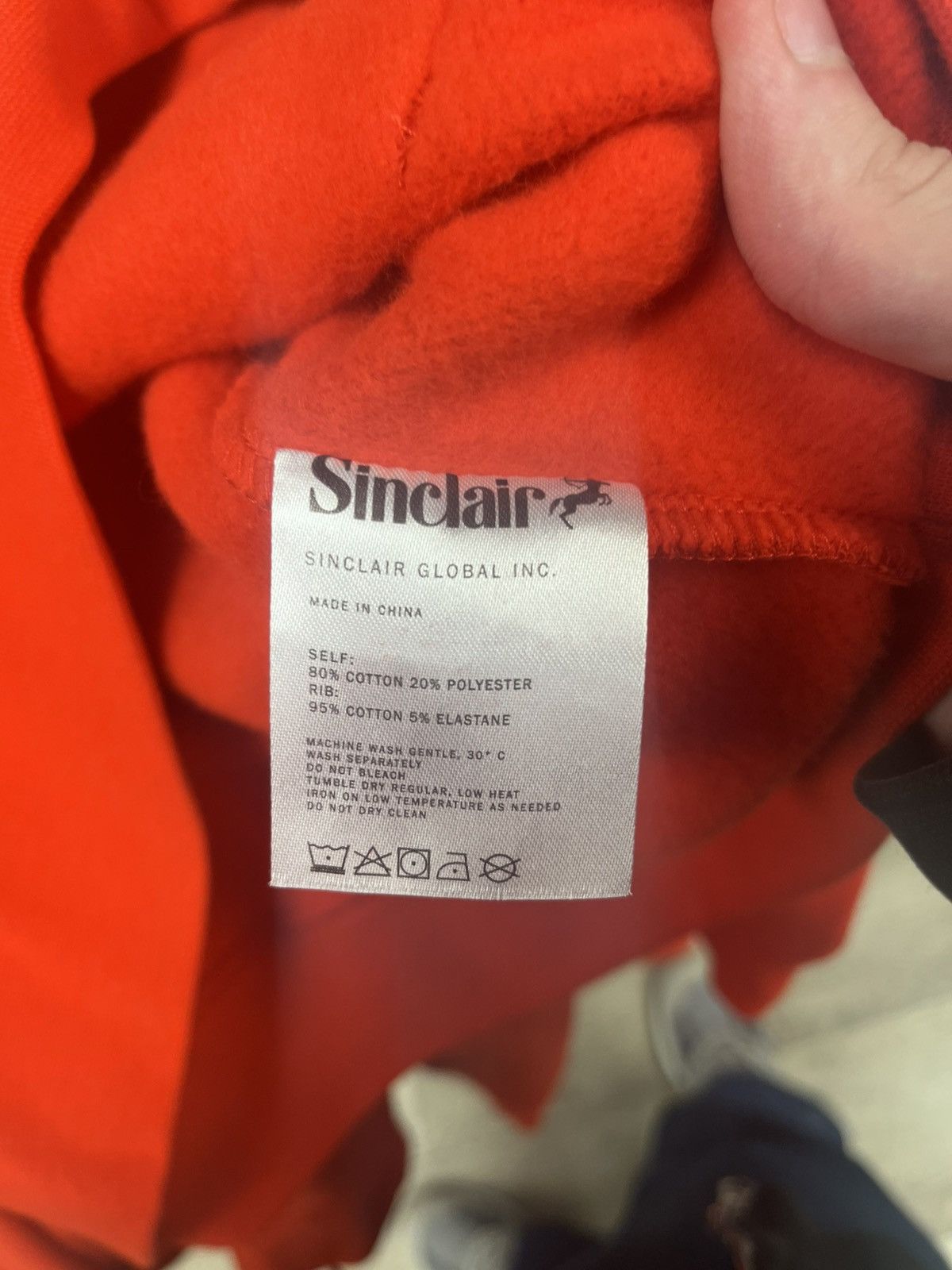 Sinclair Global Sinclair Global Sagittarius Hoodie Red S Size US S / EU 44-46 / 1 - 4 Thumbnail