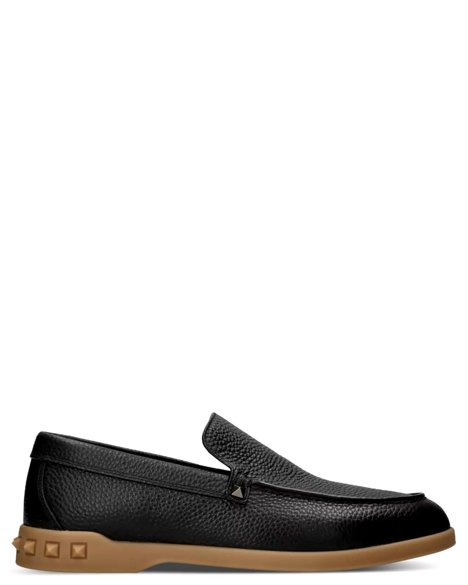 Valentino 4Y2S0H20 XPJ 0NO Leisure Flows Leather Slip-On Loafers Size US 7 / EU 40 - 1 Thumbnail