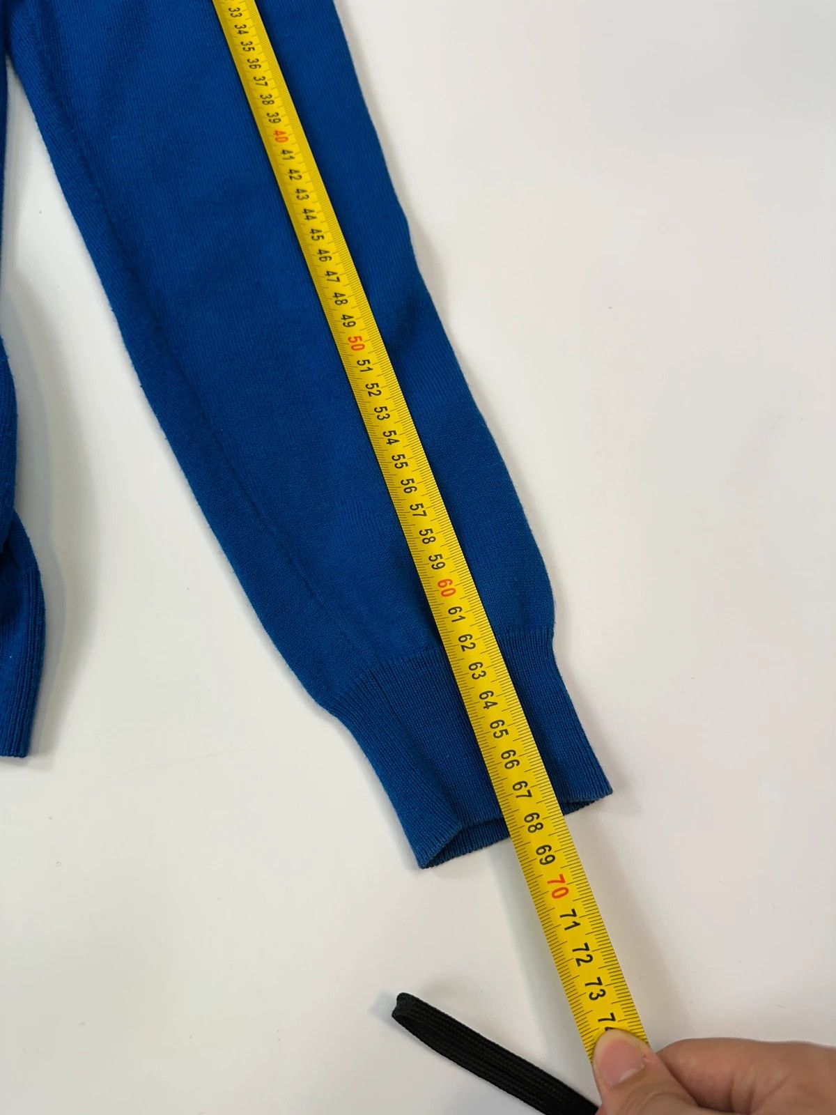 Maison Margiela Martin Margiela Line1 SS09 Electric Blue Cardigan Shoulder Size US M / EU 48-50 / 2 - 12 Thumbnail