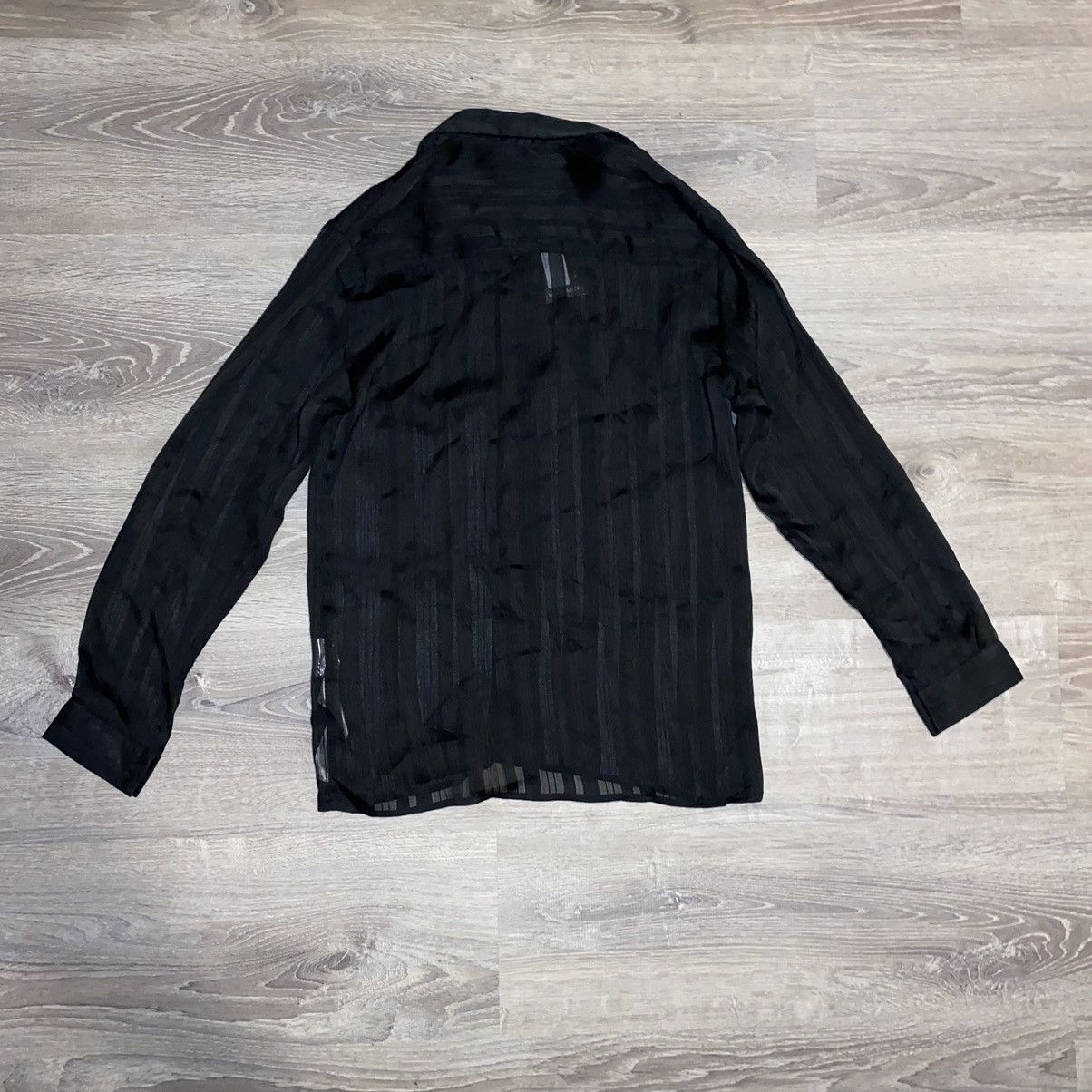 Boohoo BoohooMan Semi Sheer Stripe Shirt Size US XS / EU 42 / 0 - 3 Thumbnail