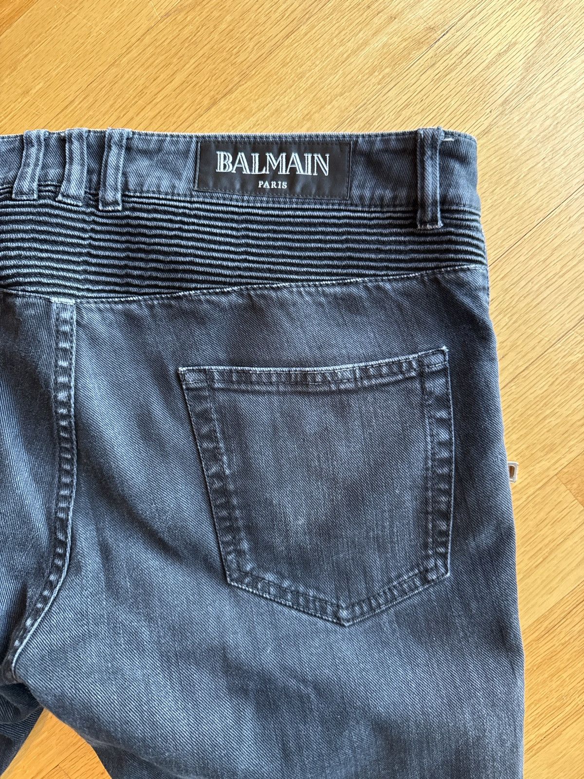 Balmain Balmain Biker Denim Size US 31 - 1 Thumbnail