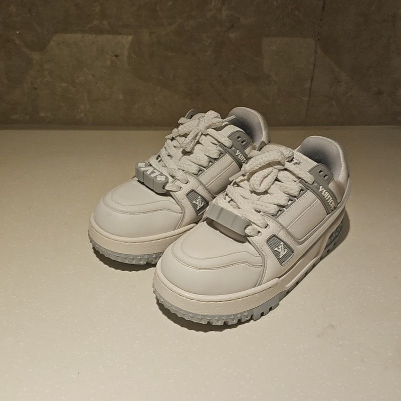 Louis Vuitton Louis Vuitton Trainer Maxi Leather Low-Top Sneakers -2505 Size US 6 / IT 36 - 1 Thumbnail